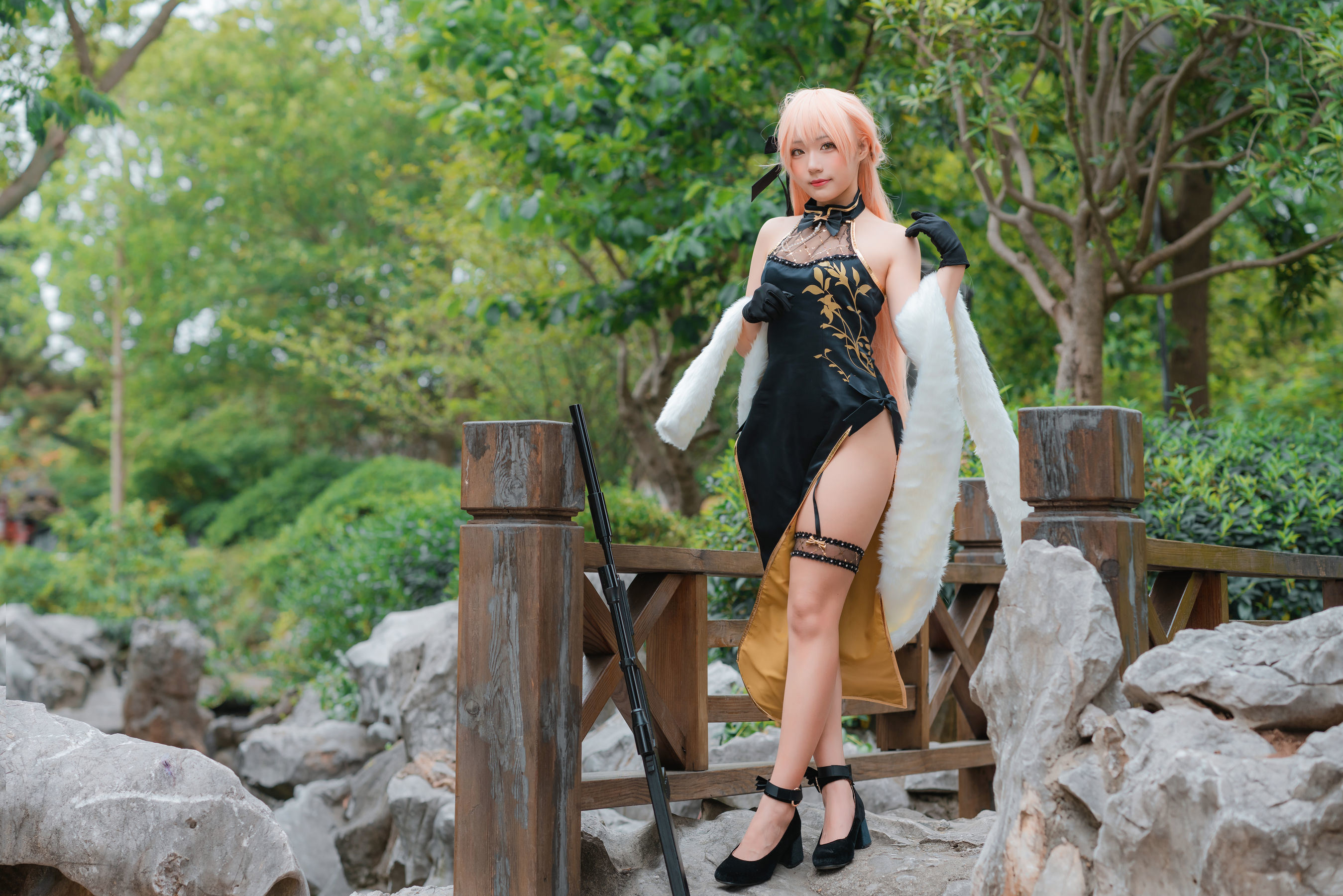 รูปภาพ COSER คนดังออนไลน์] บล็อกเกอร์อนิเม Mimeมิเม - 少女前线 OTS-14 紫雨心