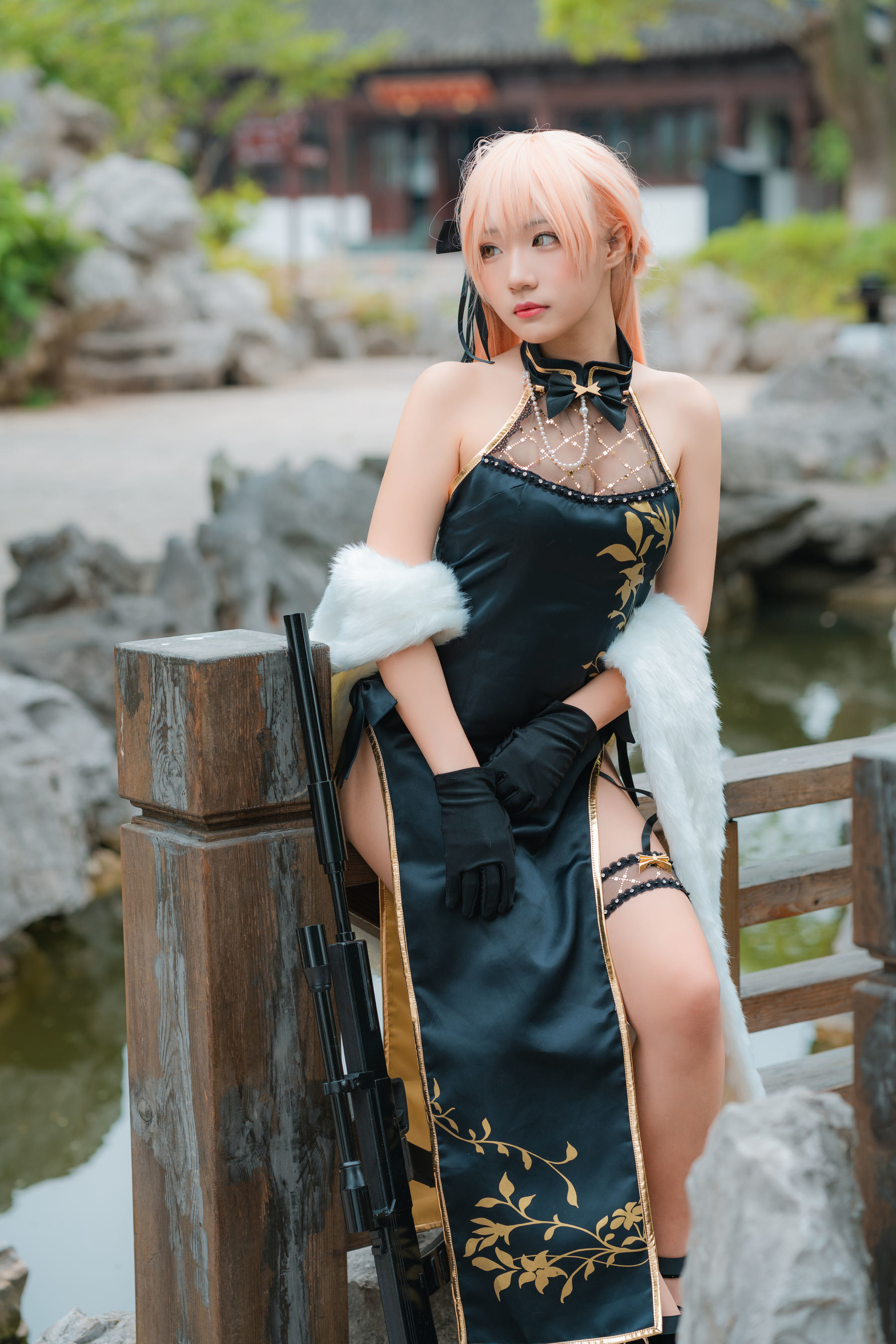 รูปภาพ COSER คนดังออนไลน์] บล็อกเกอร์อนิเม Mimeมิเม - 少女前线 OTS-14 紫雨心