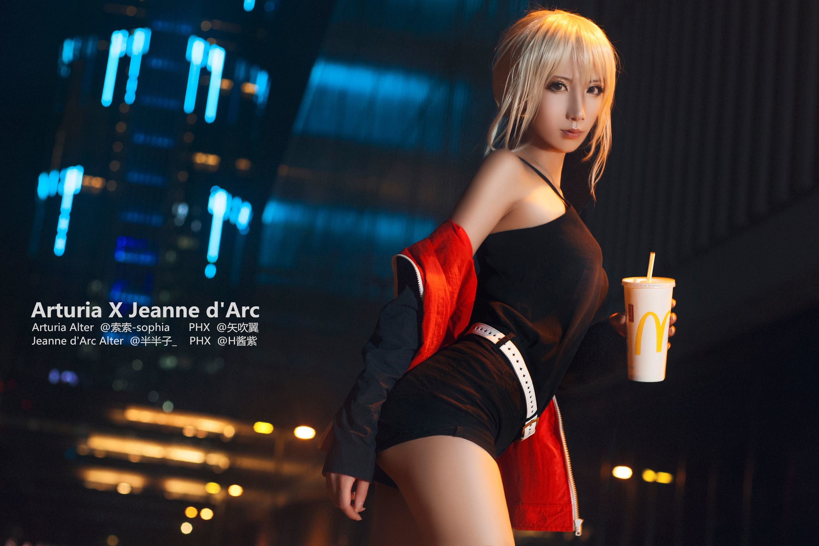 [网红COSER写真] 半半子&索索sophia - Full set Upscaled