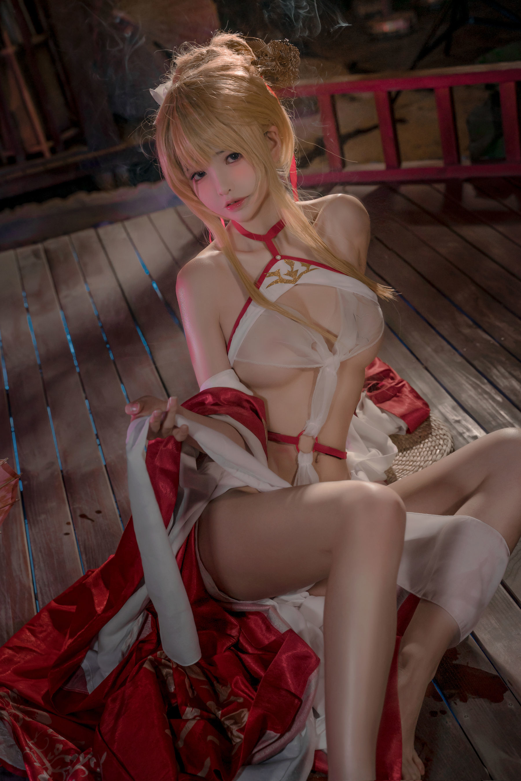 Sách ảnh Coser Nổi tiếng] Cô Keke - Azur Lane Glorious Lạnh Đêm Xuân Tuyết
