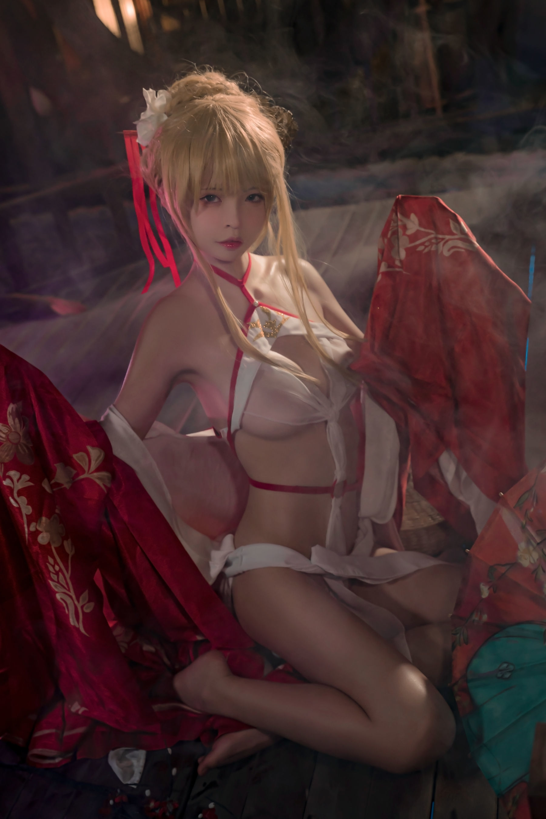 Sách ảnh Coser Nổi tiếng] Cô Keke - Azur Lane Glorious Lạnh Đêm Xuân Tuyết