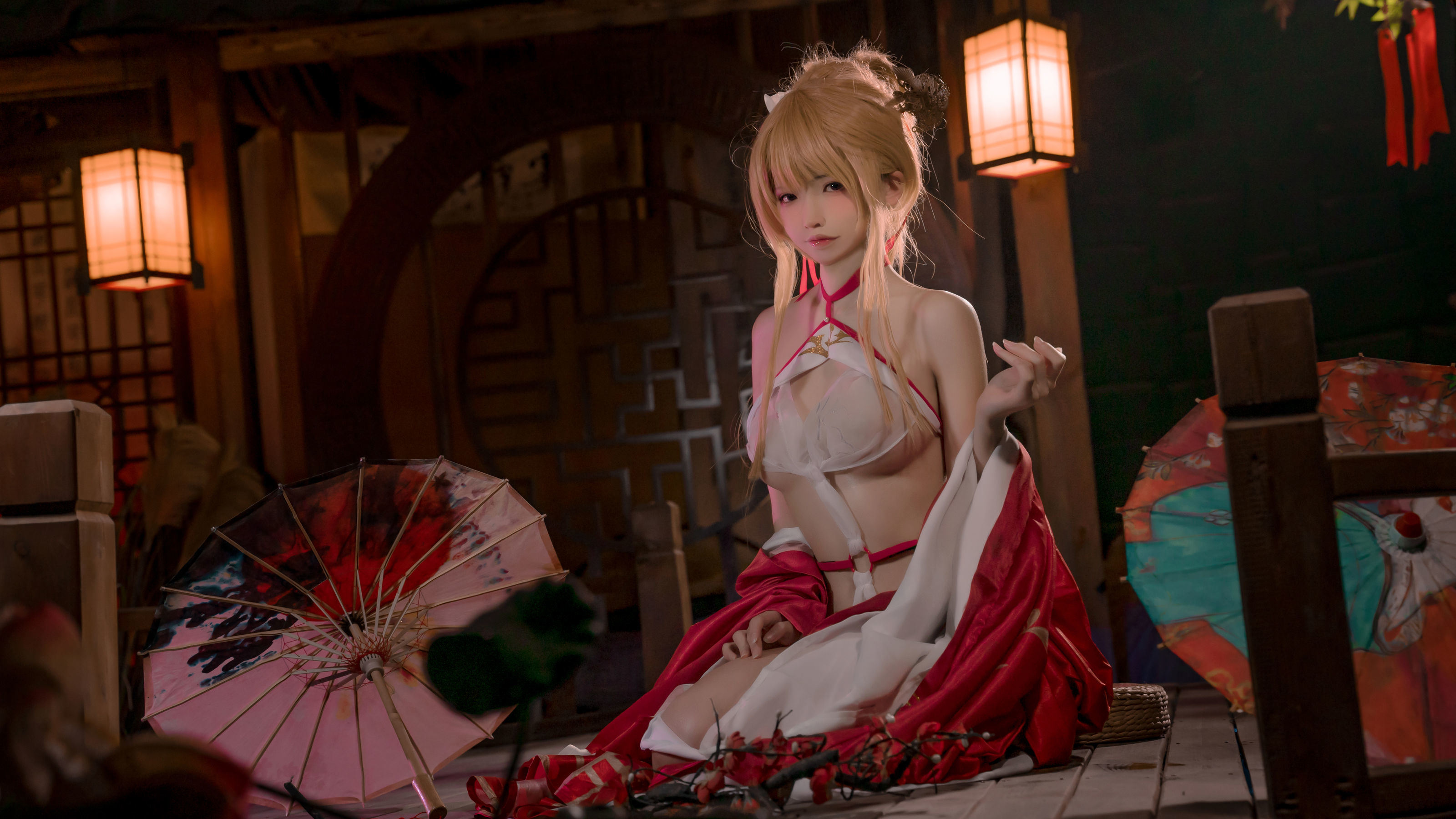 Sách ảnh Coser Nổi tiếng] Cô Keke - Azur Lane Glorious Lạnh Đêm Xuân Tuyết