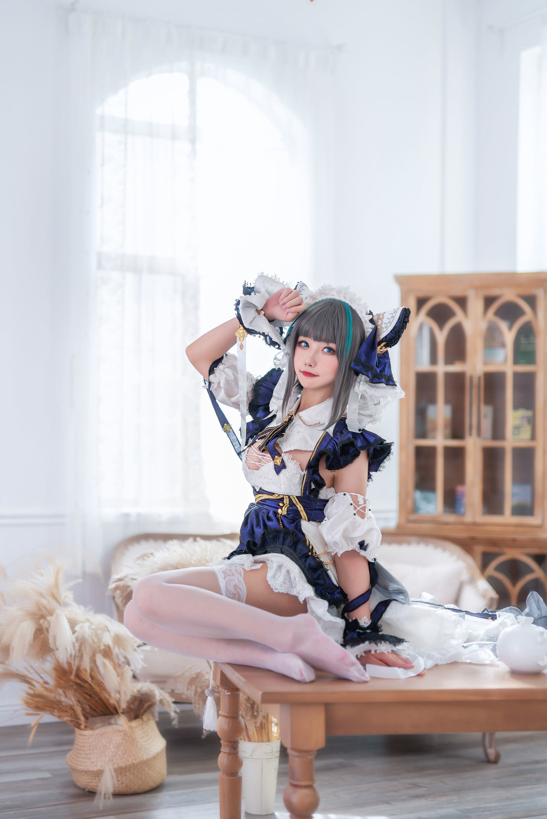 [网红COSER写真] 微博妹子Momoko葵葵 - 柴郡