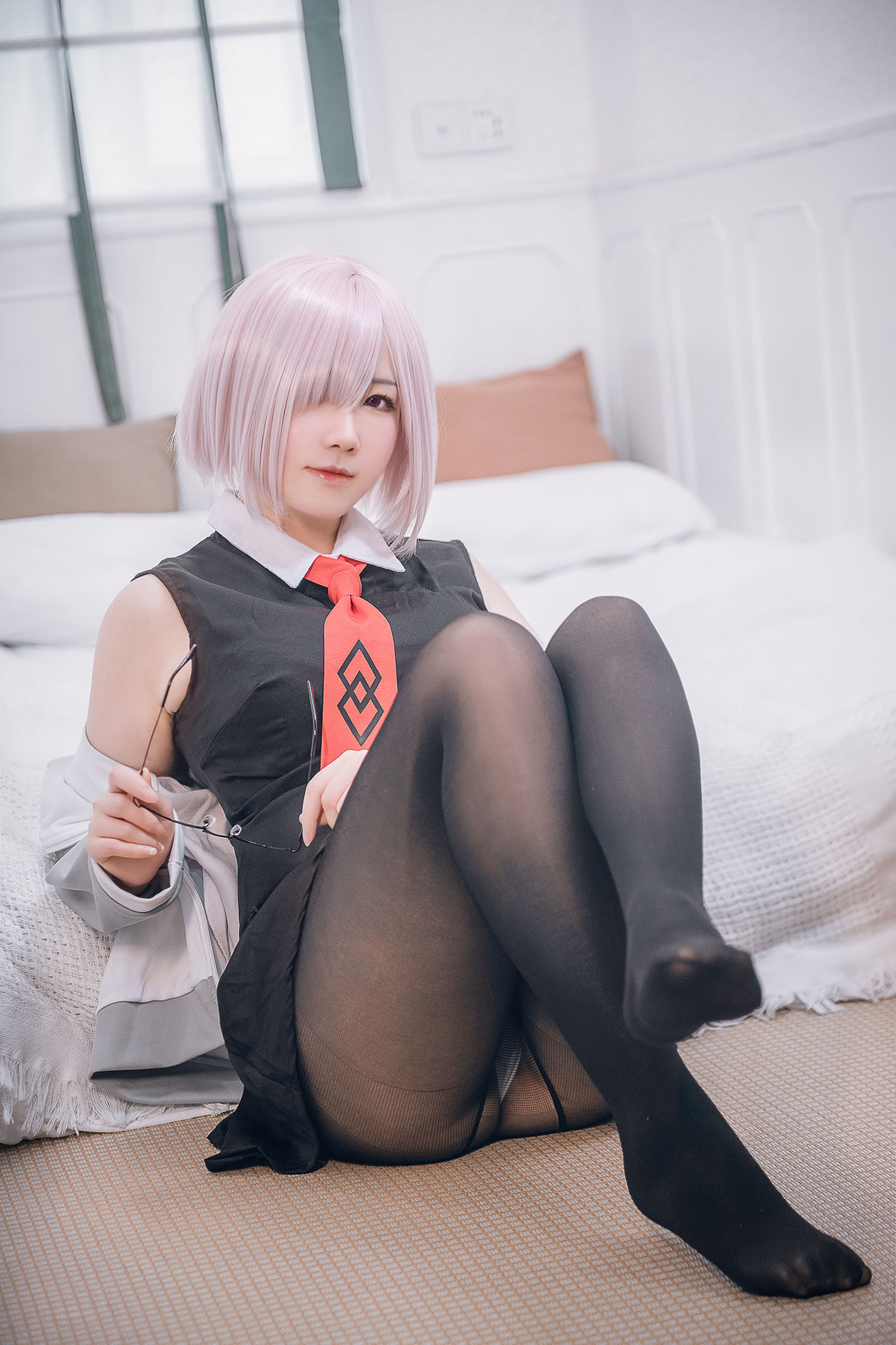 เน็ตไอดอล COSER 写真] สาวน่ารักที่มีเสน่ห์เซ็กซี่เล็กน้อย ชื่อเบนเม๊นเม๊น - มัชชูชุดปกติ และชุดชั้นในแมว