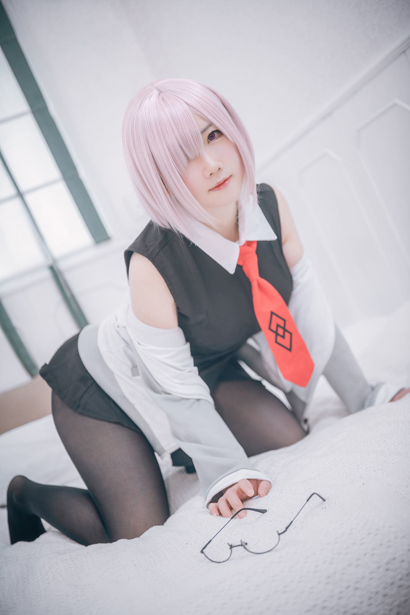 เน็ตไอดอล COSER 写真] สาวน่ารักที่มีเสน่ห์เซ็กซี่เล็กน้อย ชื่อเบนเม๊นเม๊น - มัชชูชุดปกติ และชุดชั้นในแมว