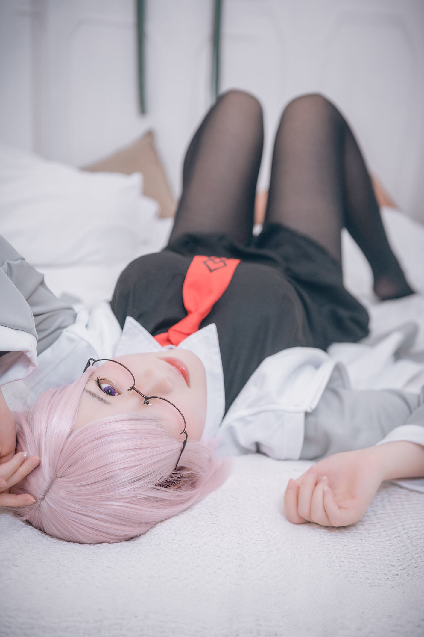 เน็ตไอดอล COSER 写真] สาวน่ารักที่มีเสน่ห์เซ็กซี่เล็กน้อย ชื่อเบนเม๊นเม๊น - มัชชูชุดปกติ และชุดชั้นในแมว
