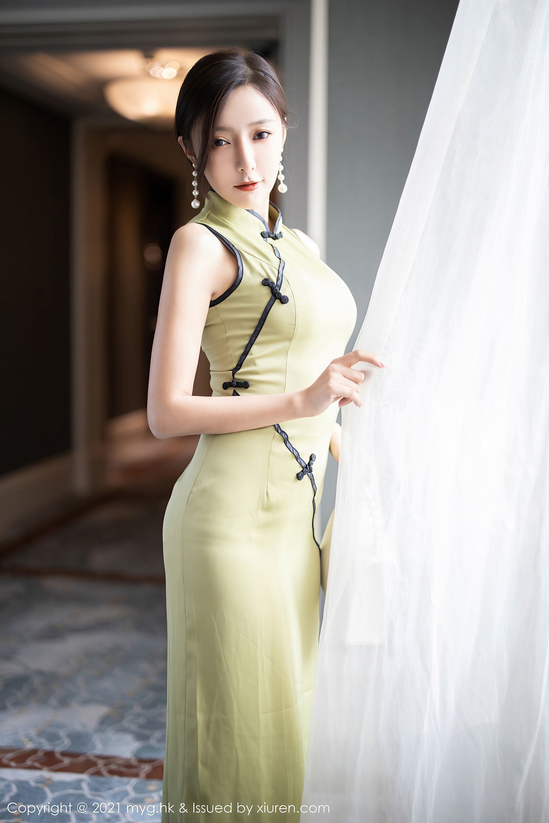 MyGirl Vol.551 王馨瑶Yanni 优雅旗袍女神写真