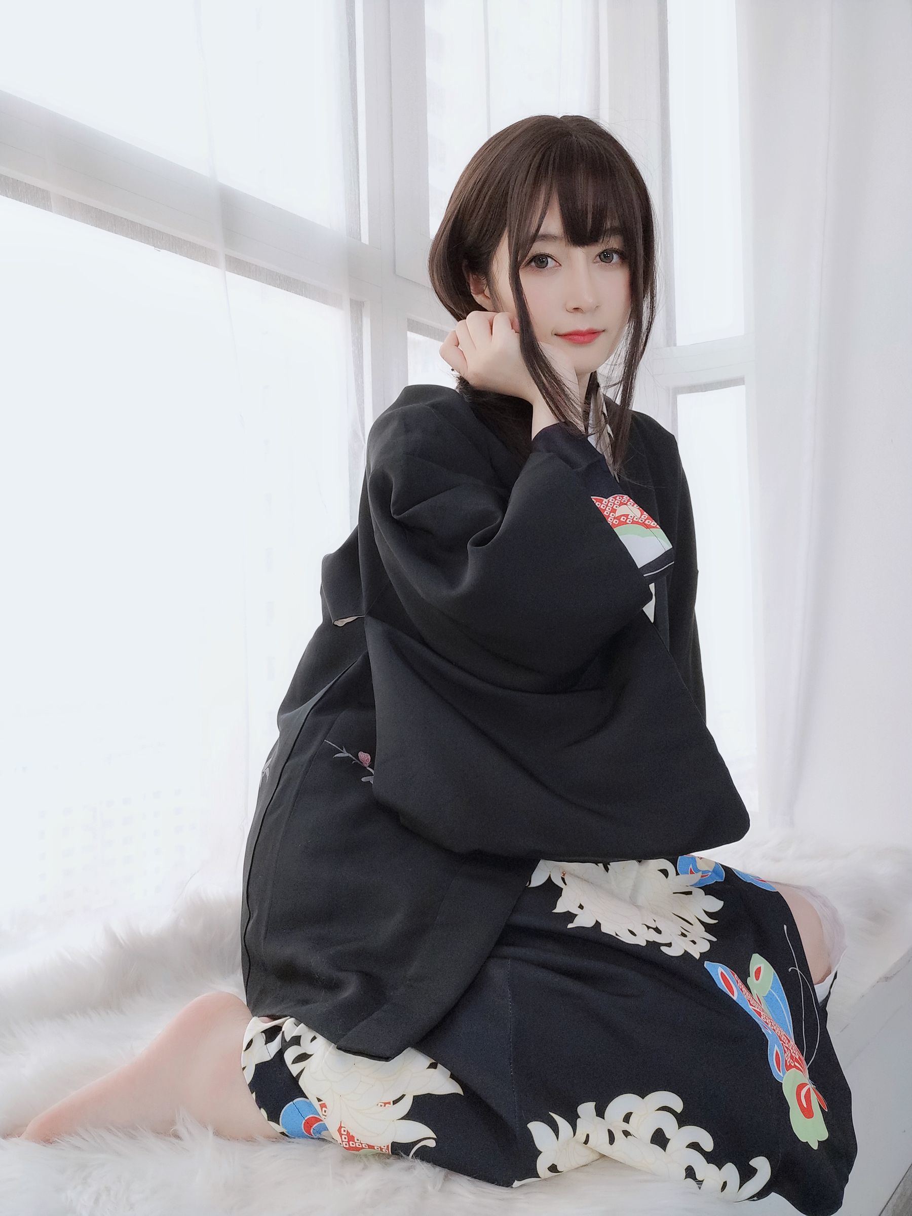 [网红COSER写真] Coser小姐姐白银 - 和服下的秘密