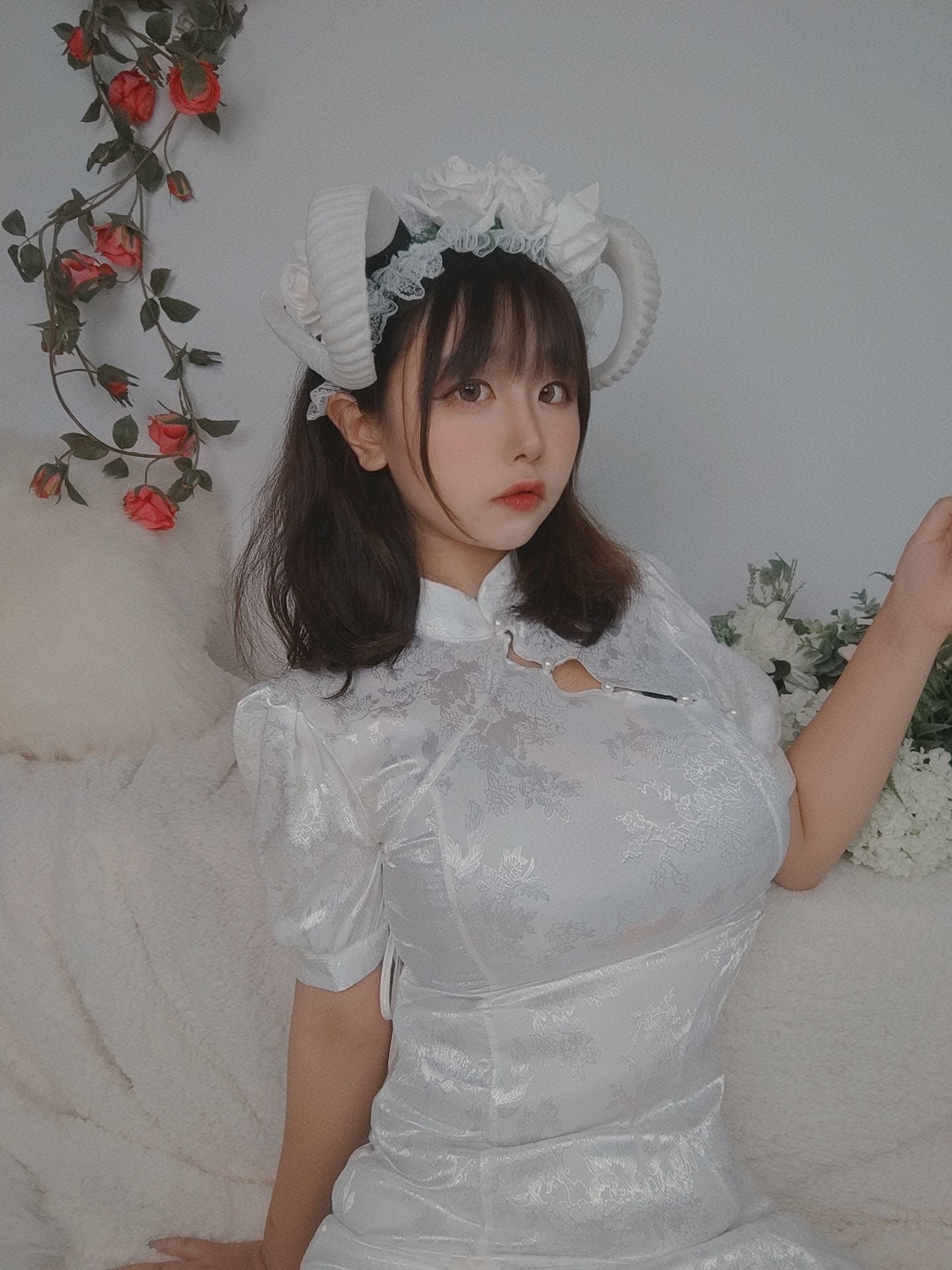 เน็ตไอดอล COSER 写真] บล็อกเกอร์การ์ตูน มู่หลิง Mu0 - เซลฟี่ 2