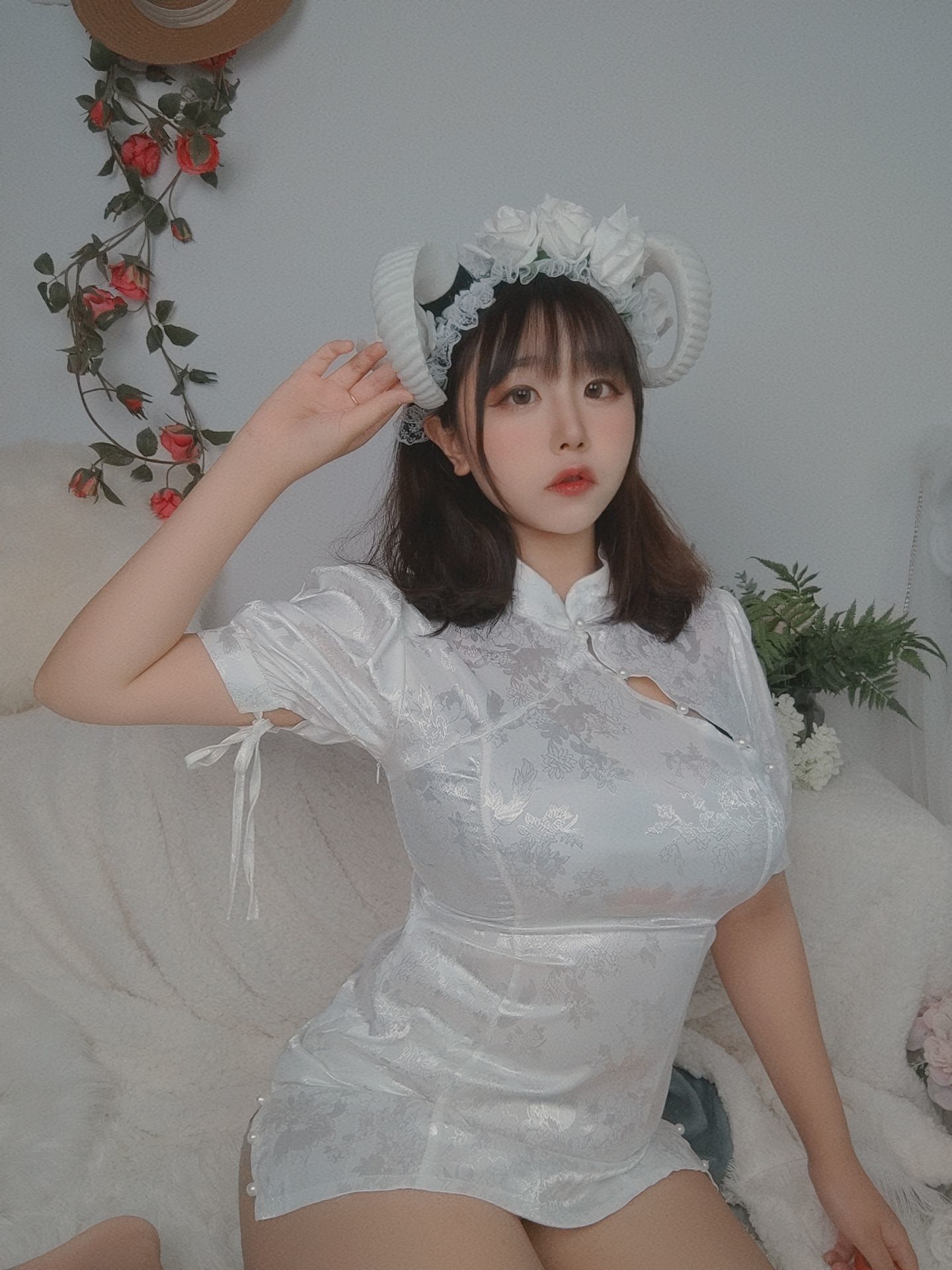 เน็ตไอดอล COSER 写真] บล็อกเกอร์การ์ตูน มู่หลิง Mu0 - เซลฟี่ 2