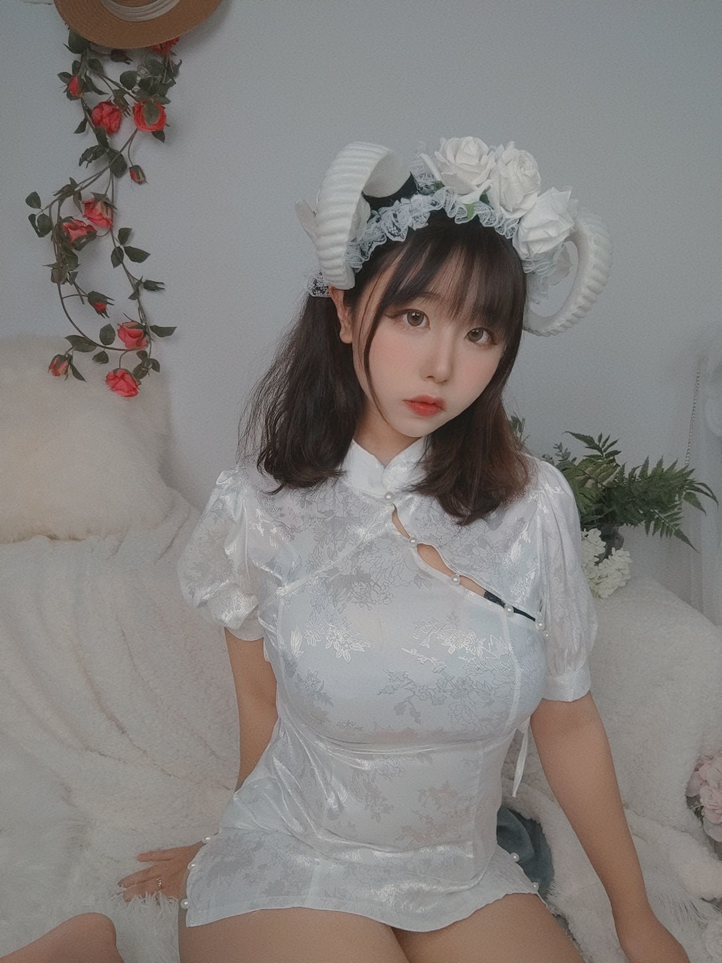 เน็ตไอดอล COSER 写真] บล็อกเกอร์การ์ตูน มู่หลิง Mu0 - เซลฟี่ 2