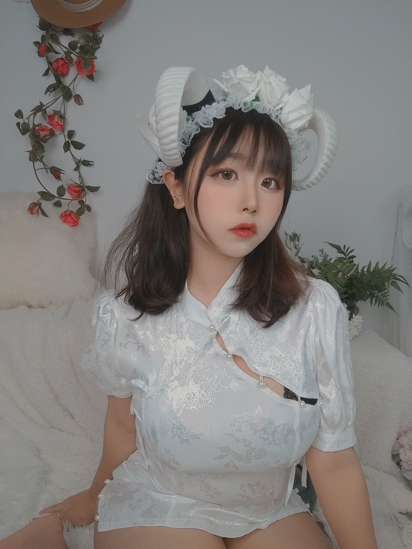 เน็ตไอดอล COSER 写真] บล็อกเกอร์การ์ตูน มู่หลิง Mu0 - เซลฟี่ 2