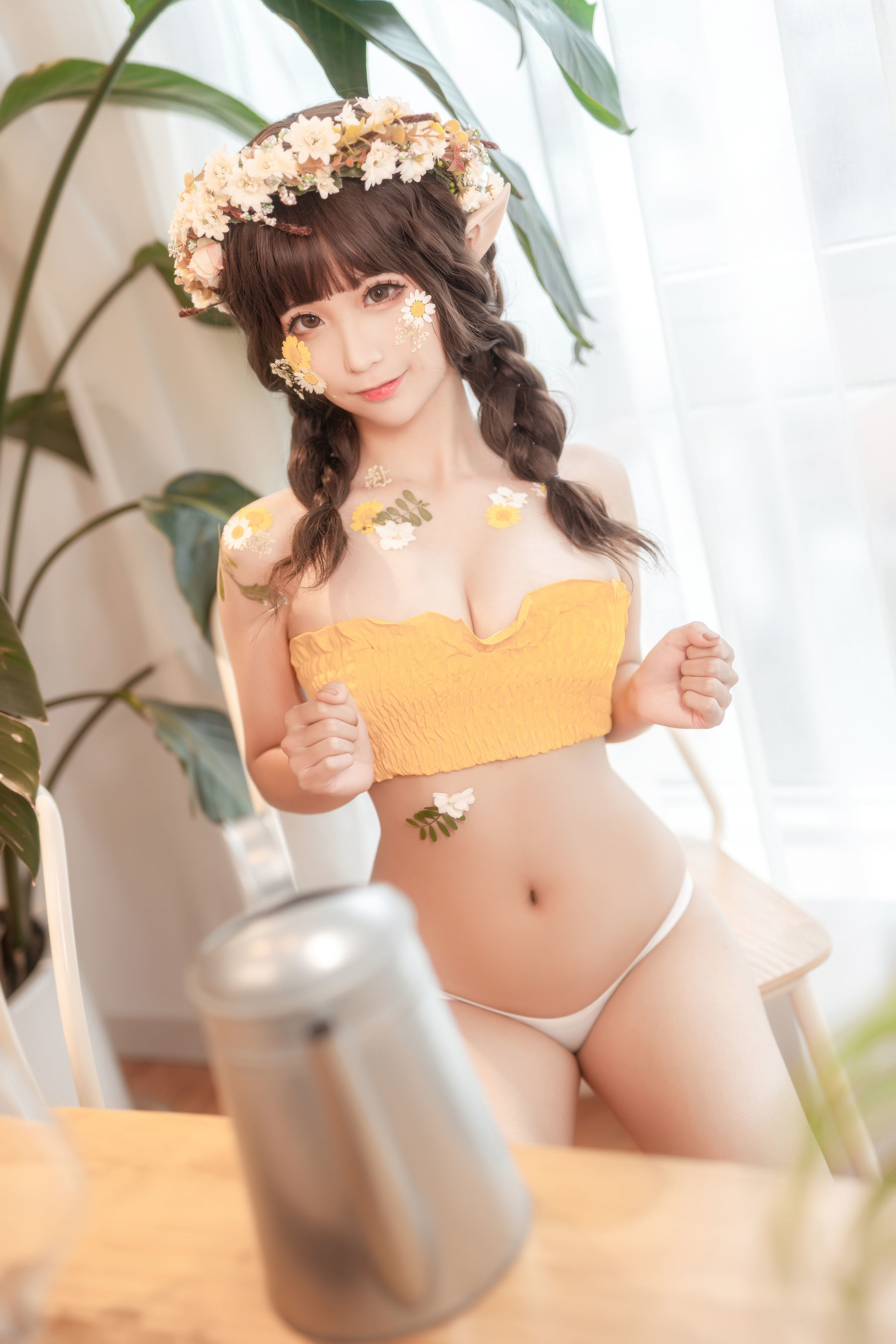ネット紅人COSER写真] アニメブロガー チュンモモ - 尖耳の国度 花の妖精