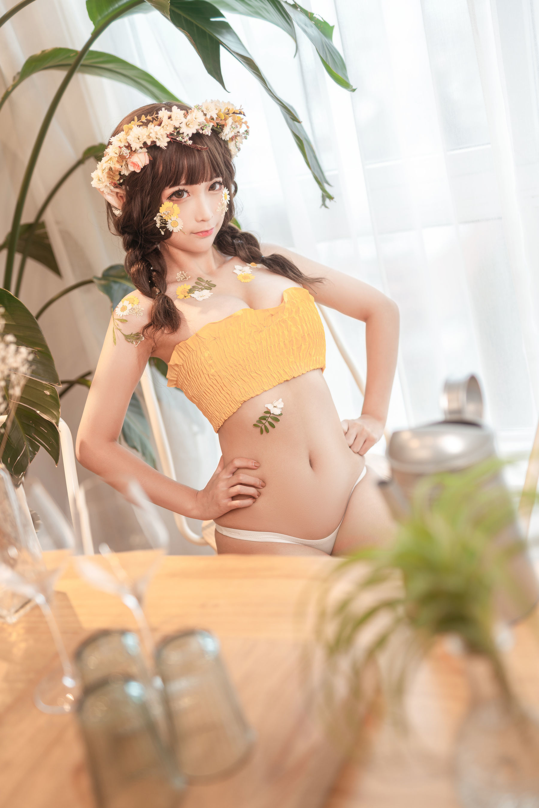 ネット紅人COSER写真] アニメブロガー チュンモモ - 尖耳の国度 花の妖精