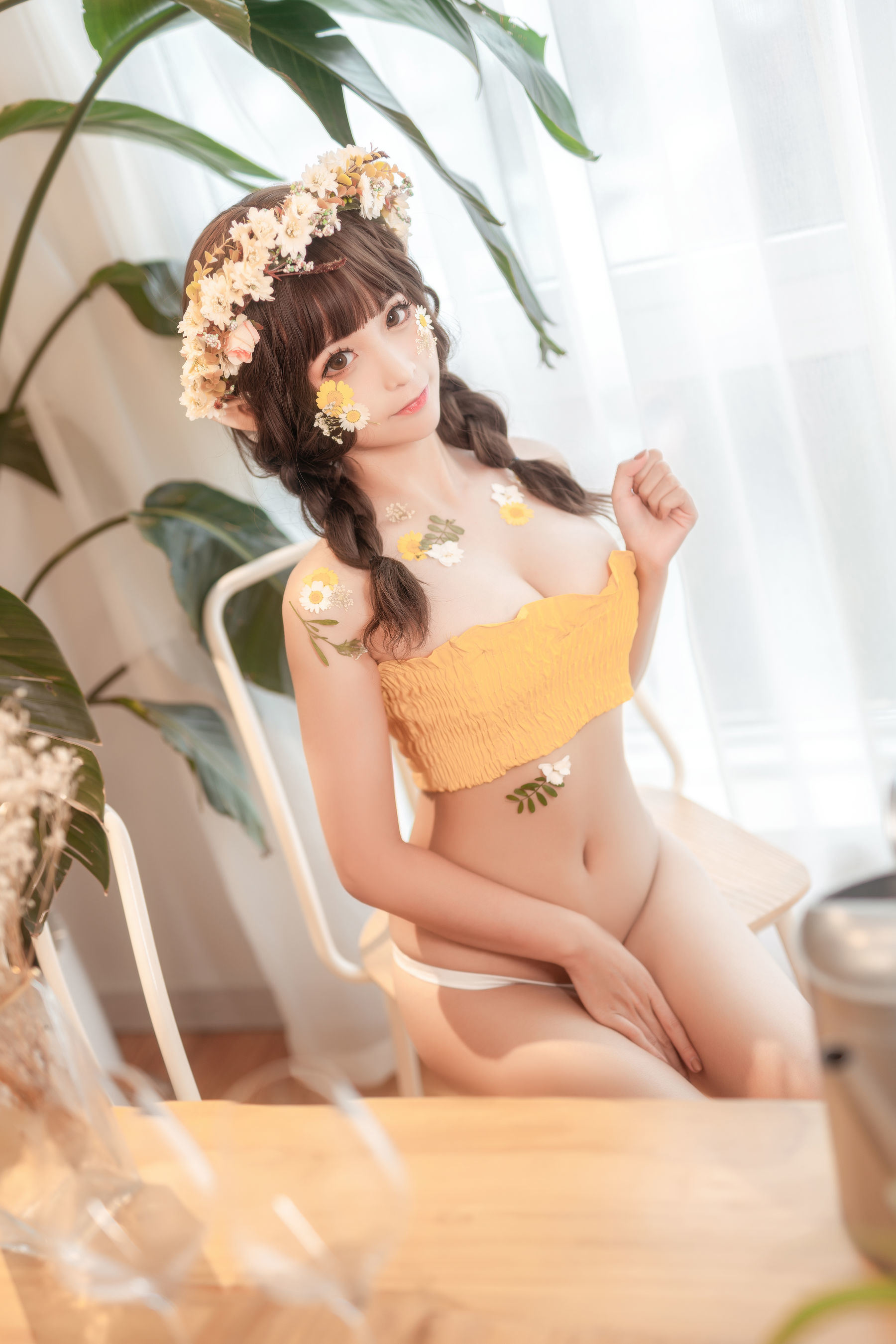 ネット紅人COSER写真] アニメブロガー チュンモモ - 尖耳の国度 花の妖精