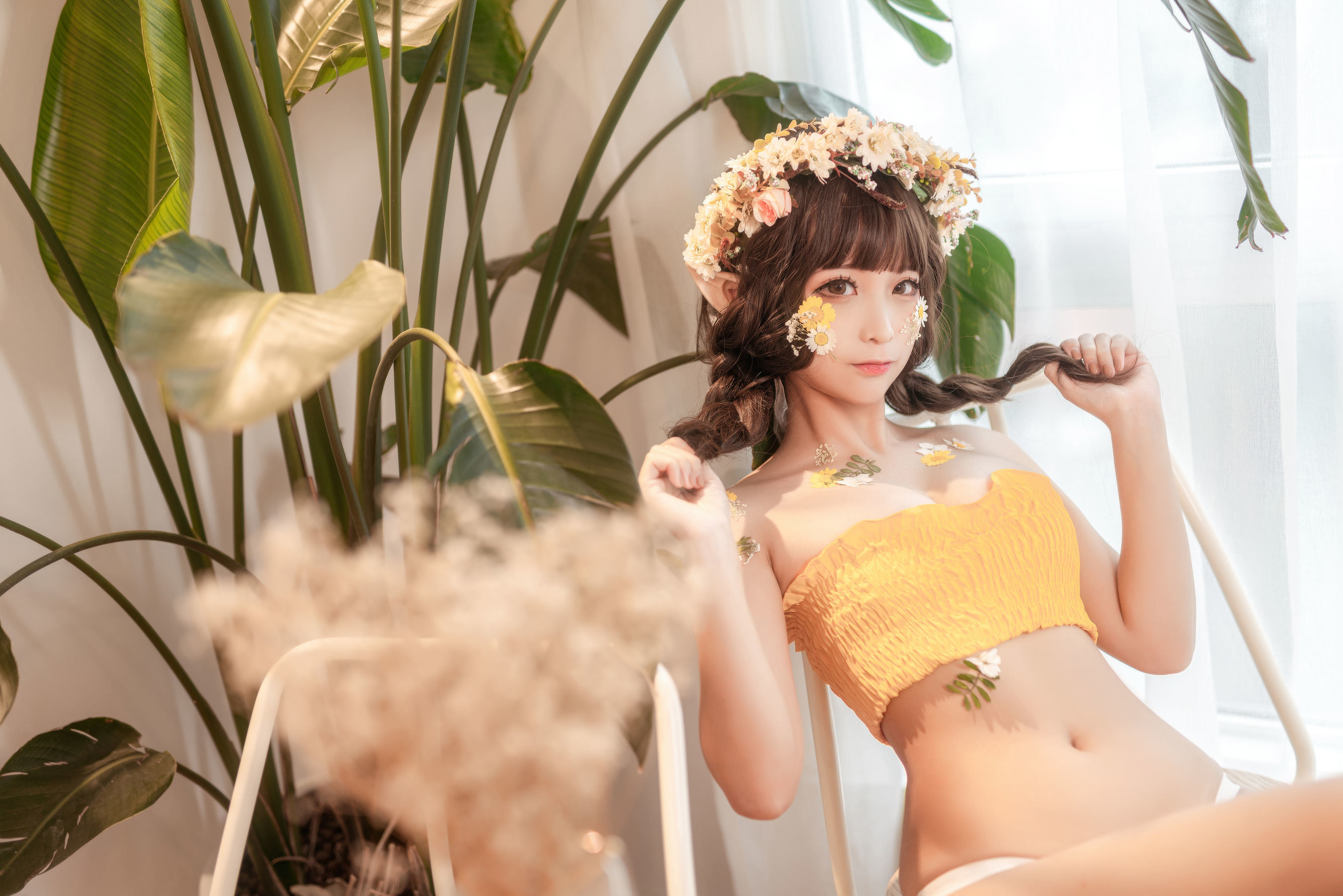 ネット紅人COSER写真] アニメブロガー チュンモモ - 尖耳の国度 花の妖精