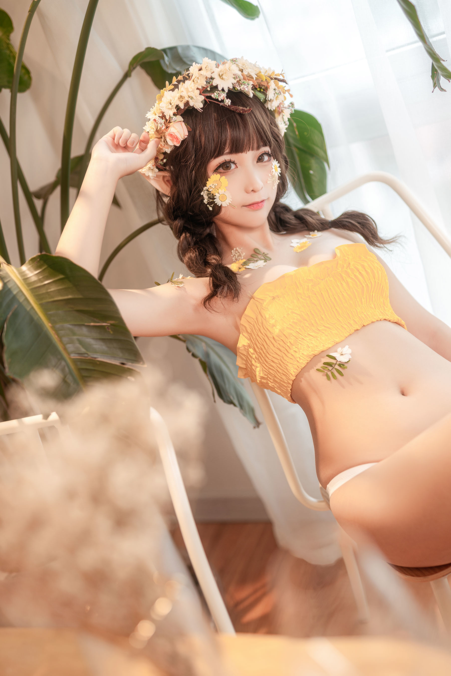 ネット紅人COSER写真] アニメブロガー チュンモモ - 尖耳の国度 花の妖精