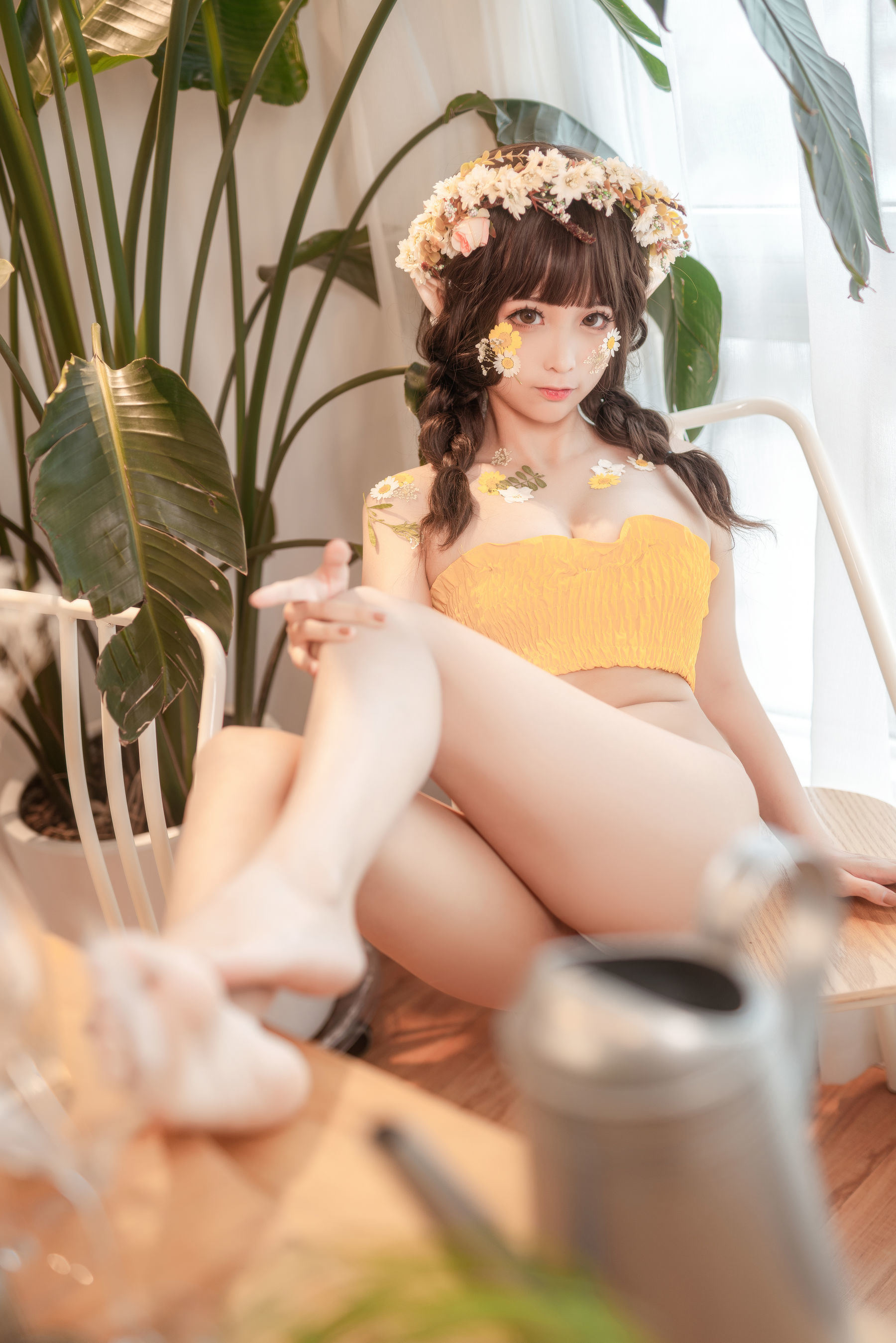 ネット紅人COSER写真] アニメブロガー チュンモモ - 尖耳の国度 花の妖精