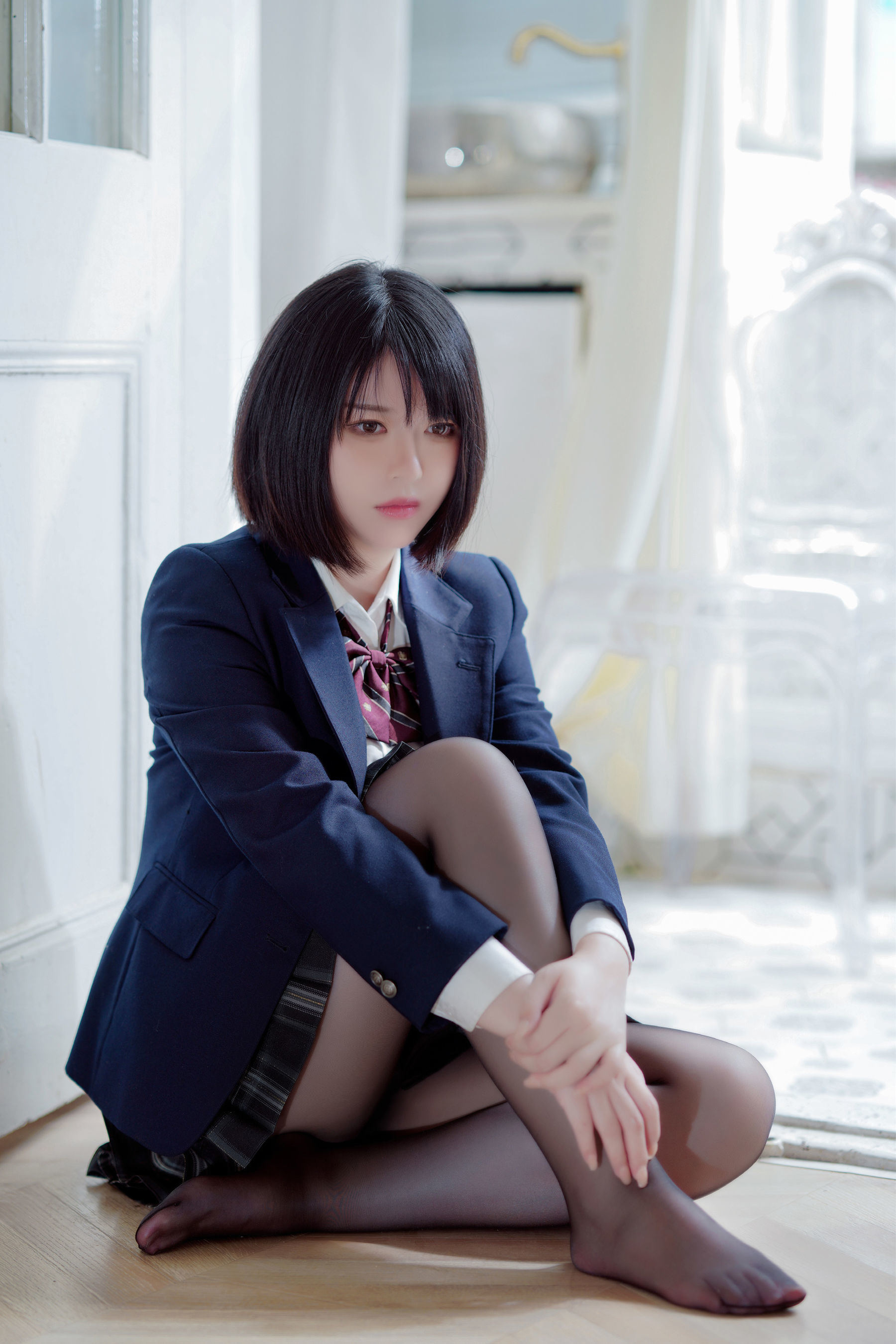 半半子 制服姿态 Cosplay写真