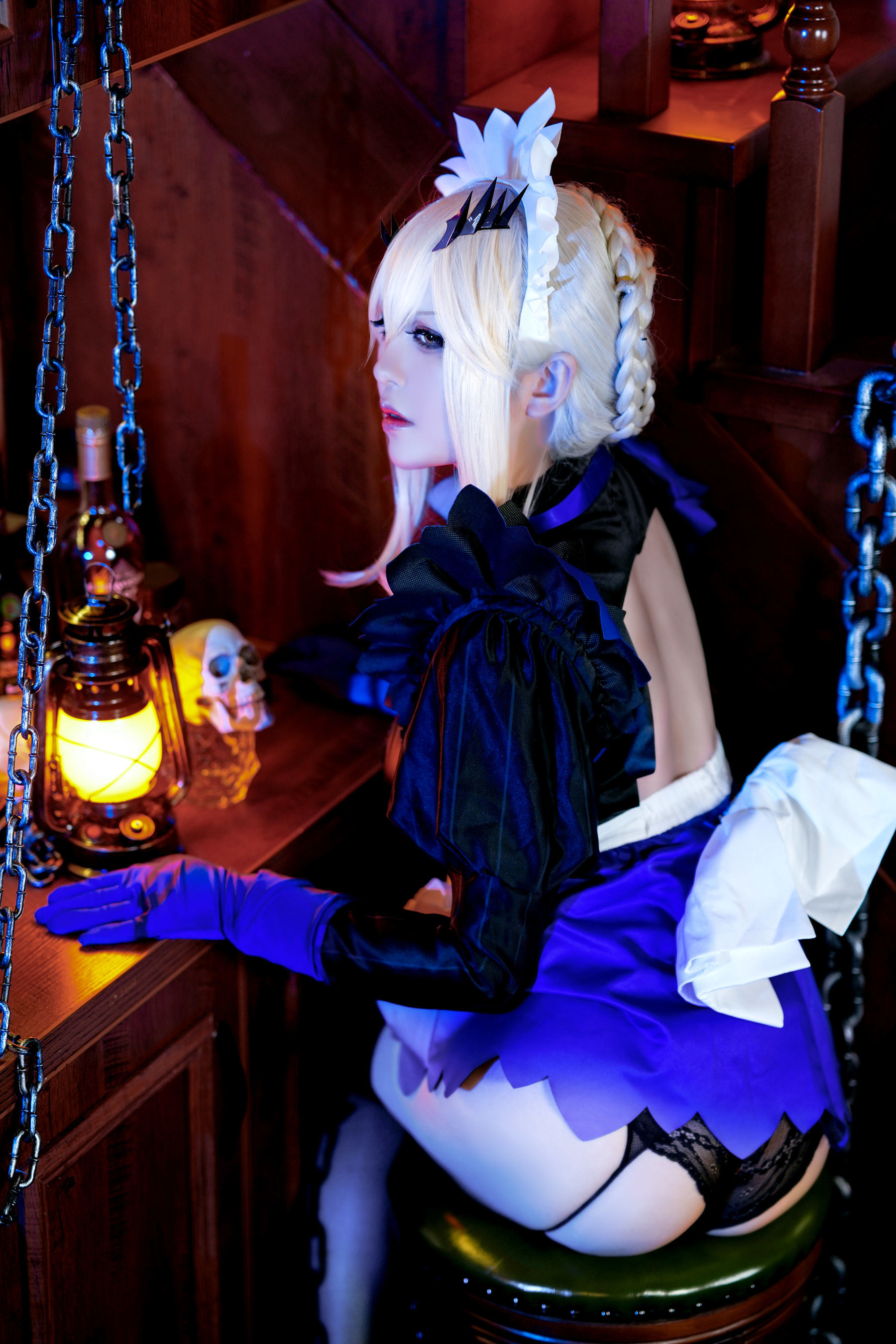 半半子 LancerAlter Maid 女仆写真