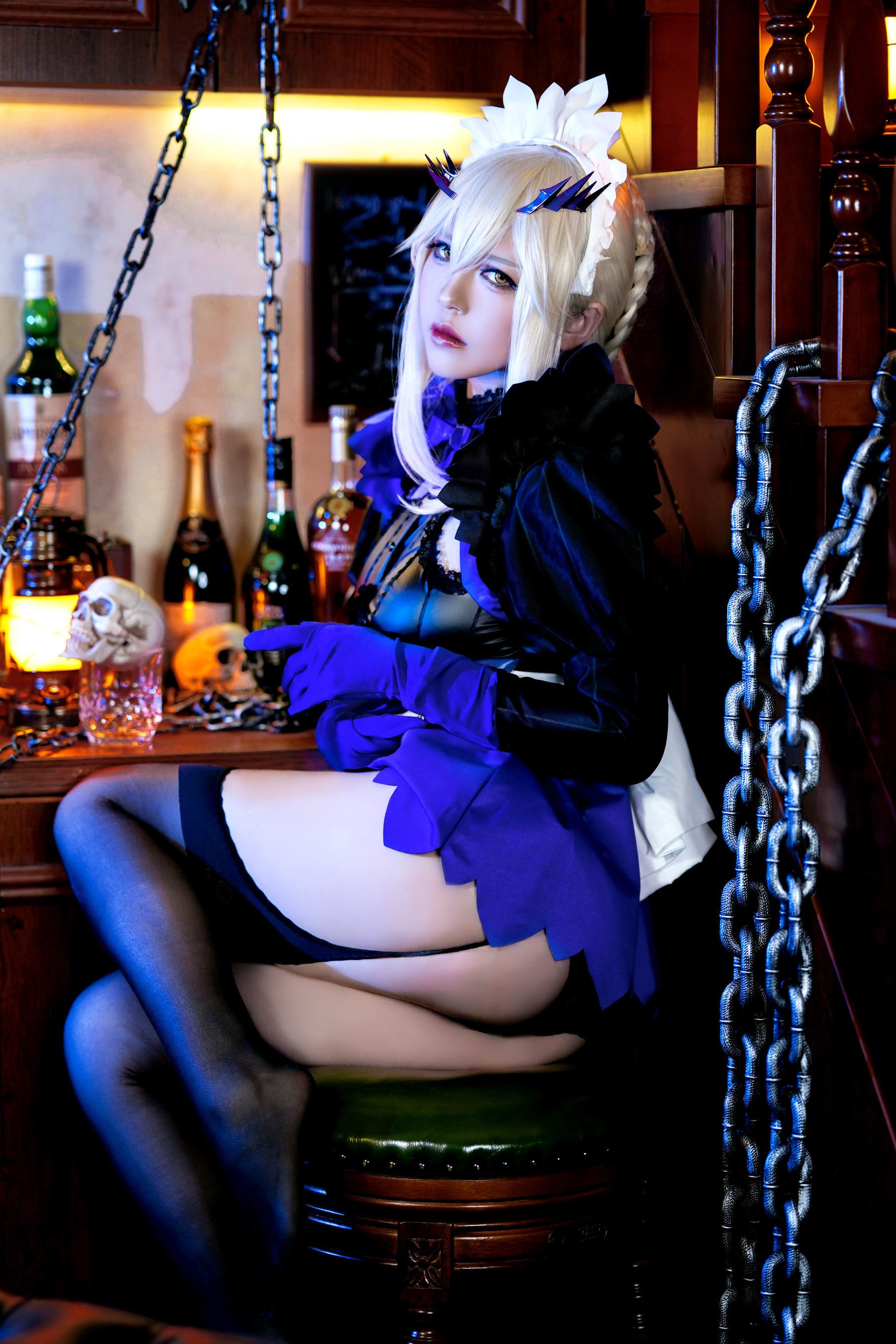 半半子 LancerAlter Maid 女仆写真