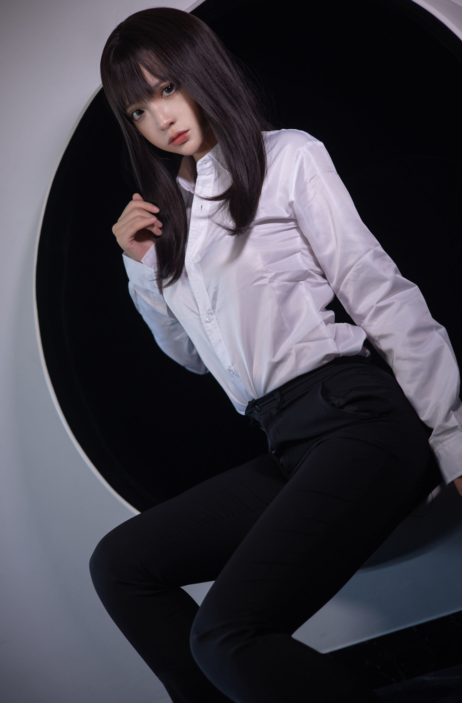 疯猫ss 职业OL Cosplay 写真