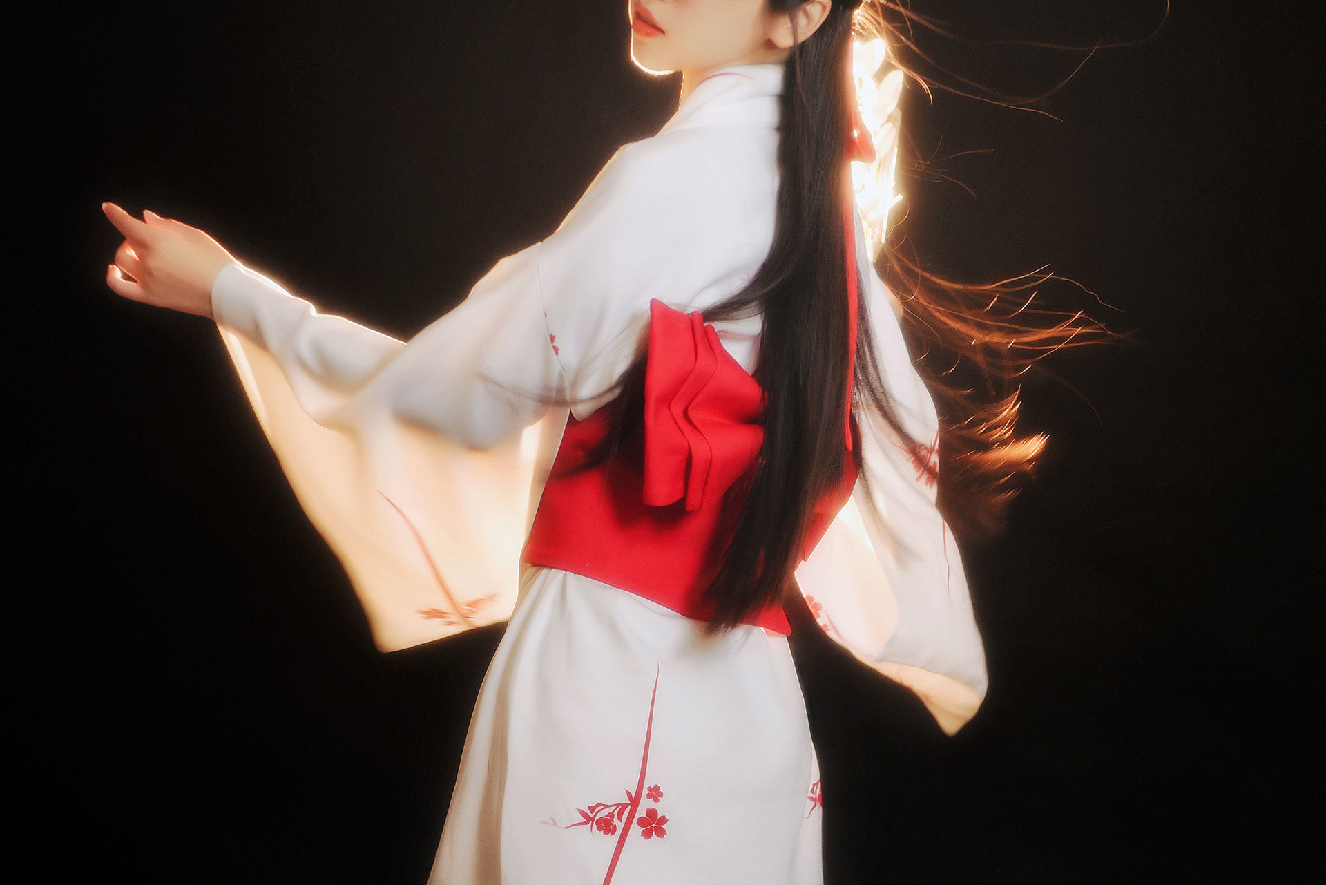 [网红COSER写真] 微博人气Coser不呆猫 - 和服