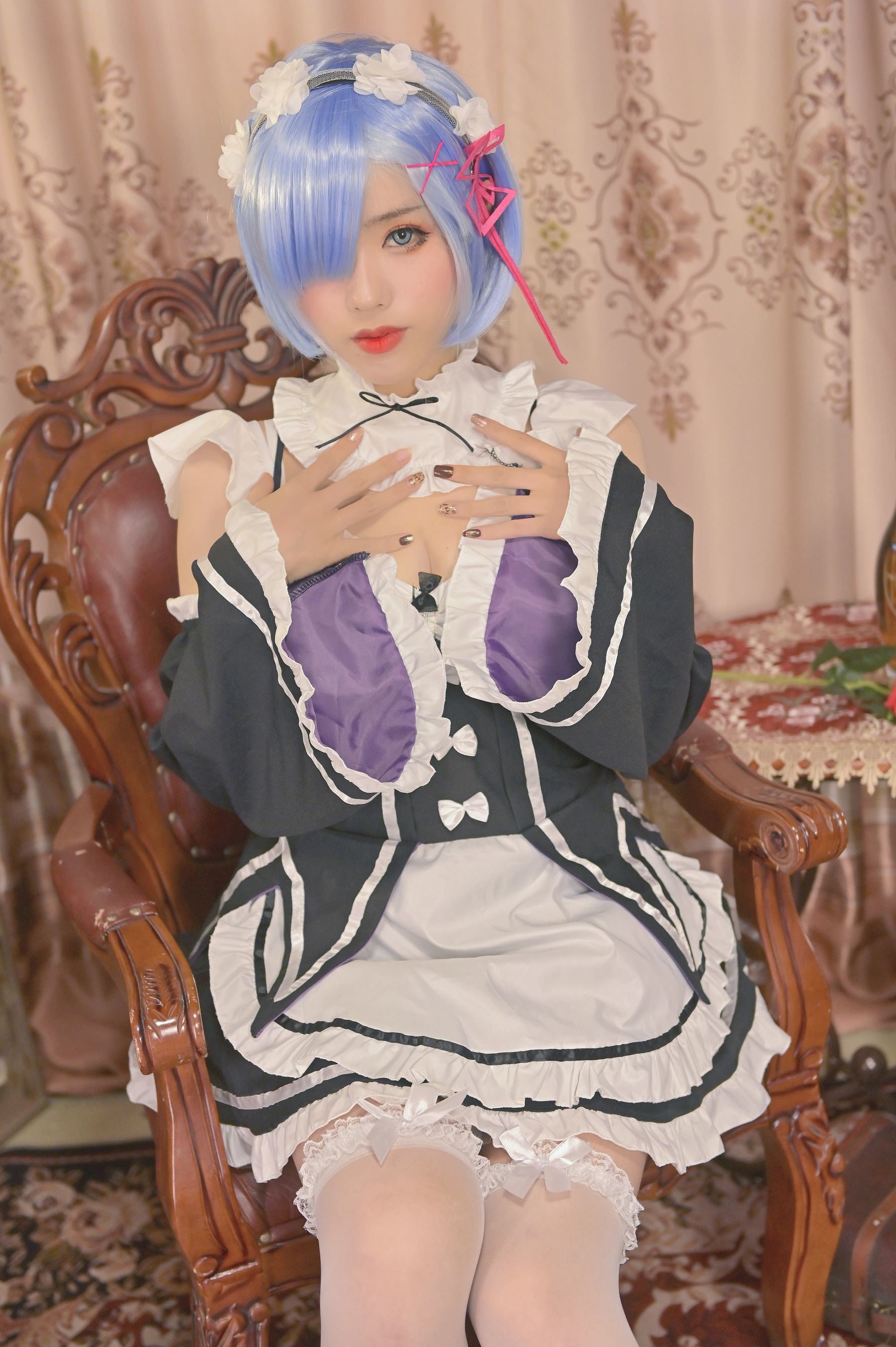 เน็ตไอดอล COSER 写真] ไทเทเนียมอัลลอยต้าบาเป่า - เรม
