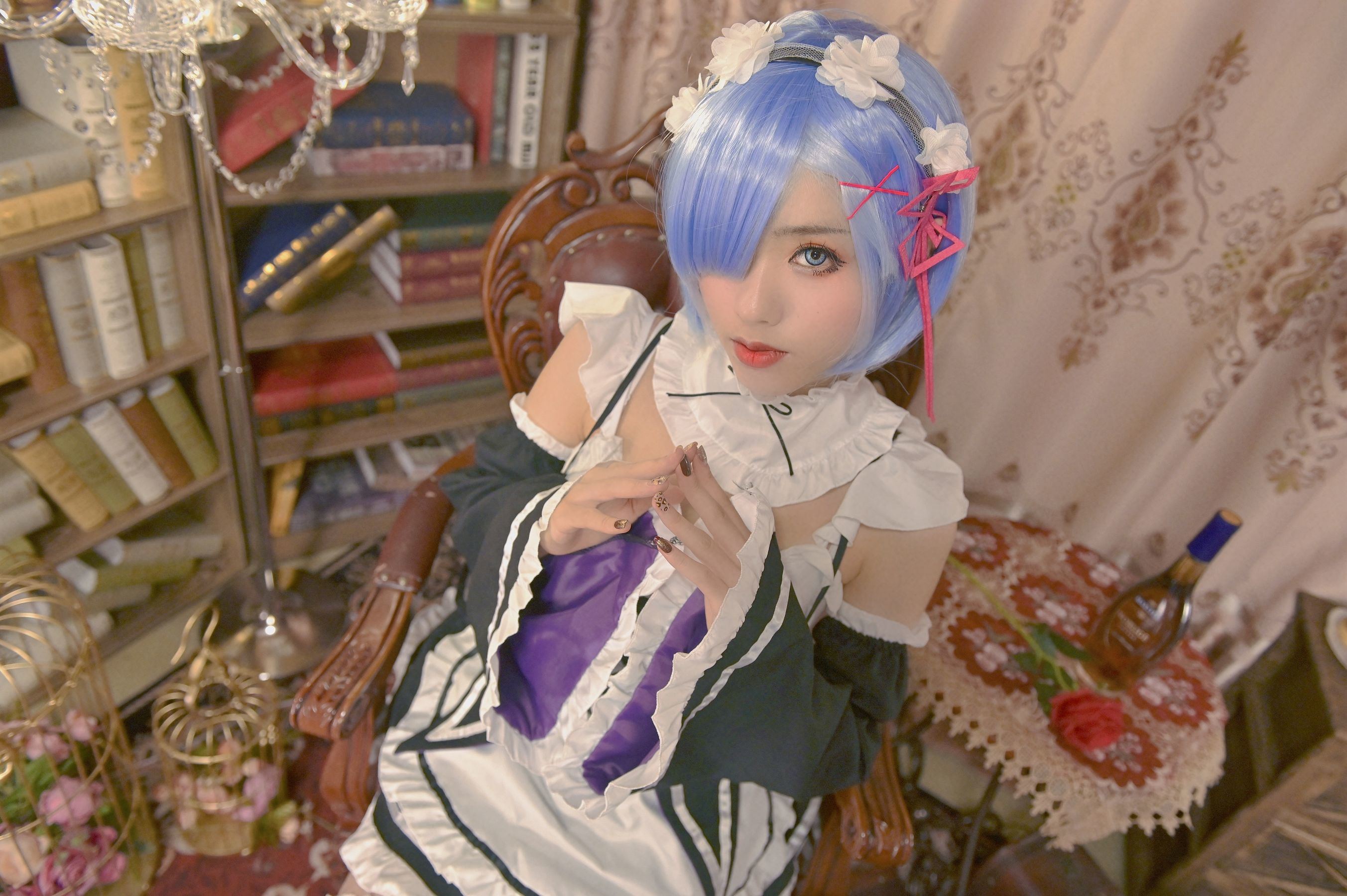 เน็ตไอดอล COSER 写真] ไทเทเนียมอัลลอยต้าบาเป่า - เรม