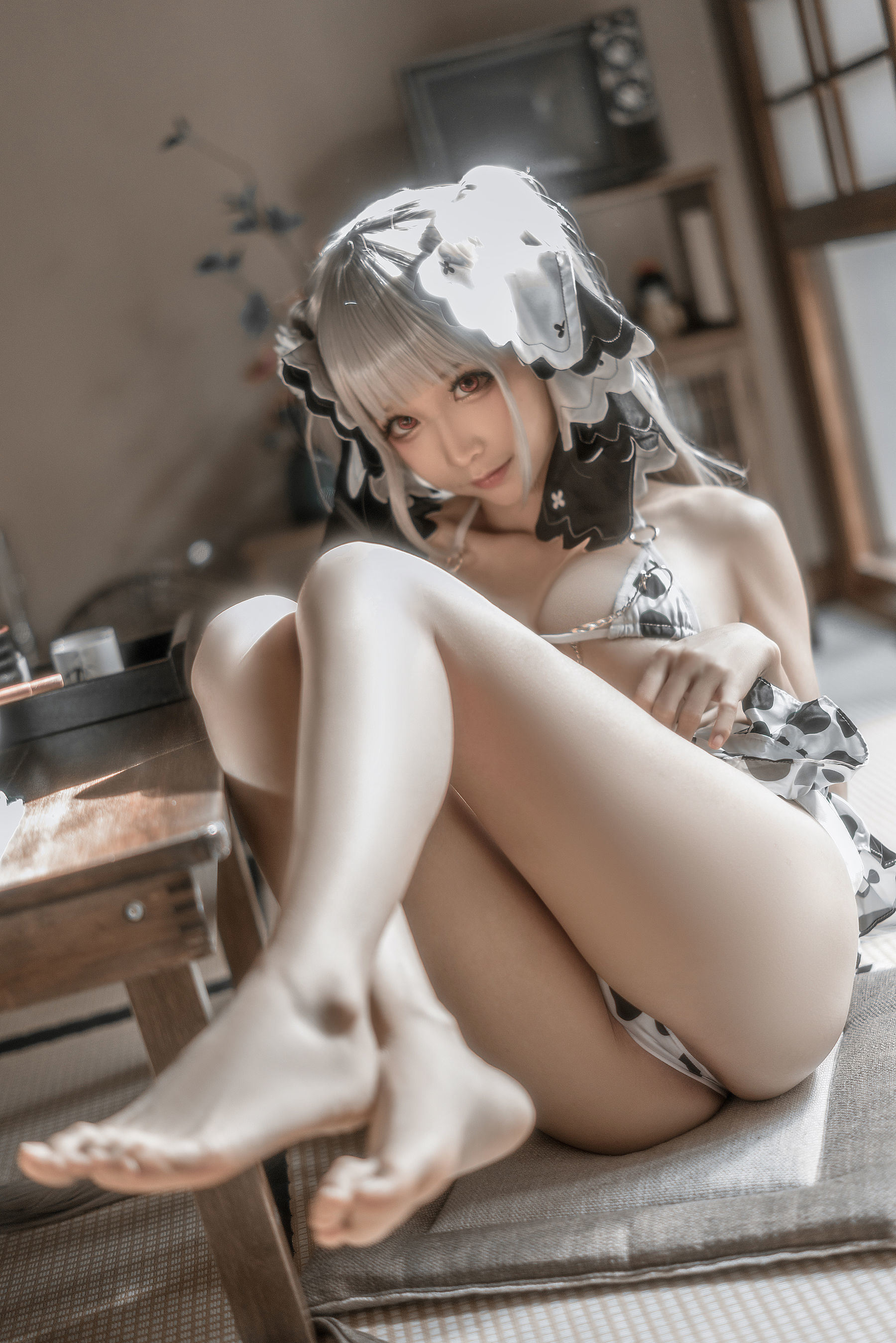 特典COS] アニメブロガー スンチュンモモ - 可愛いウェディングドレス ジェントルマン版