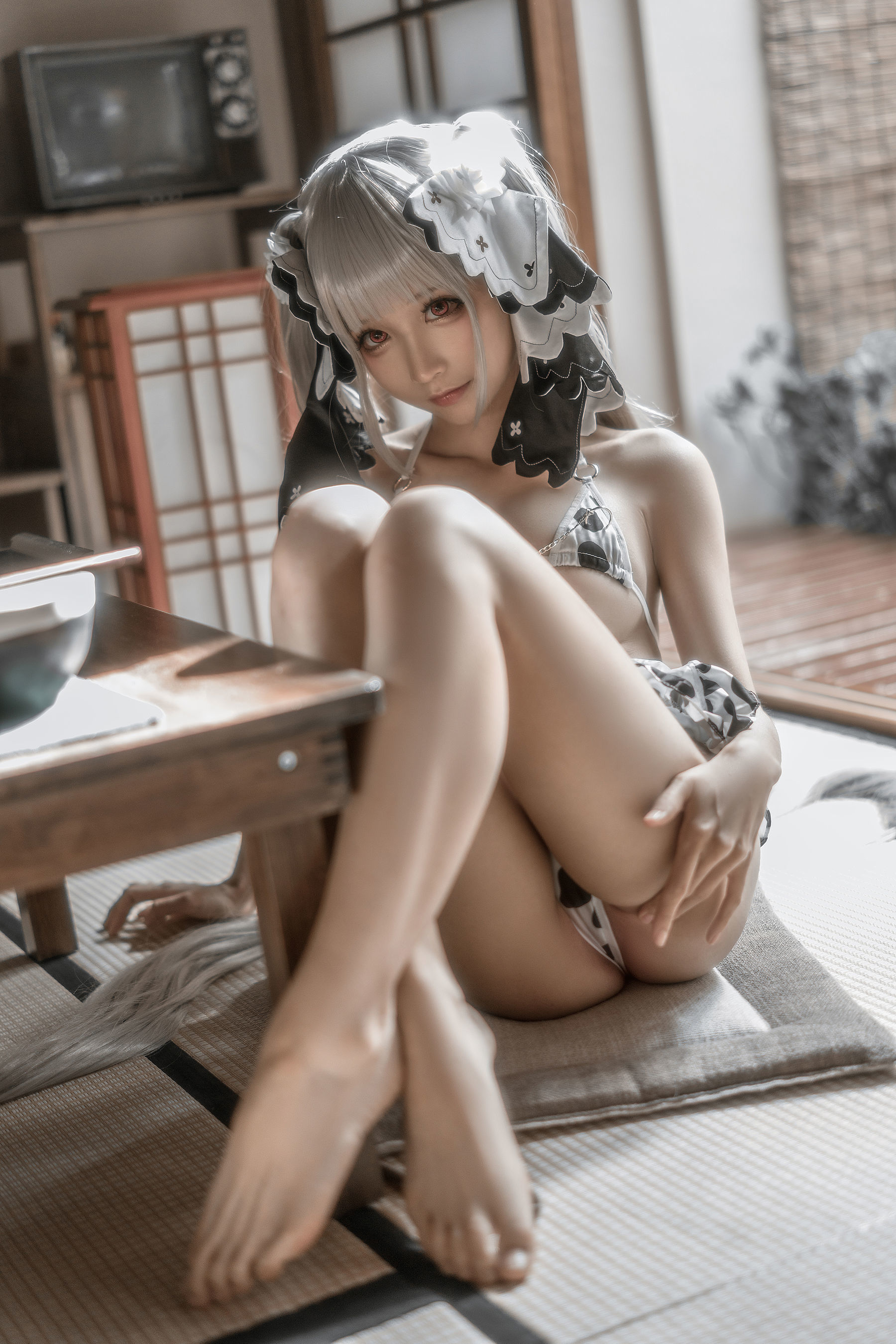 特典COS] アニメブロガー スンチュンモモ - 可愛いウェディングドレス ジェントルマン版