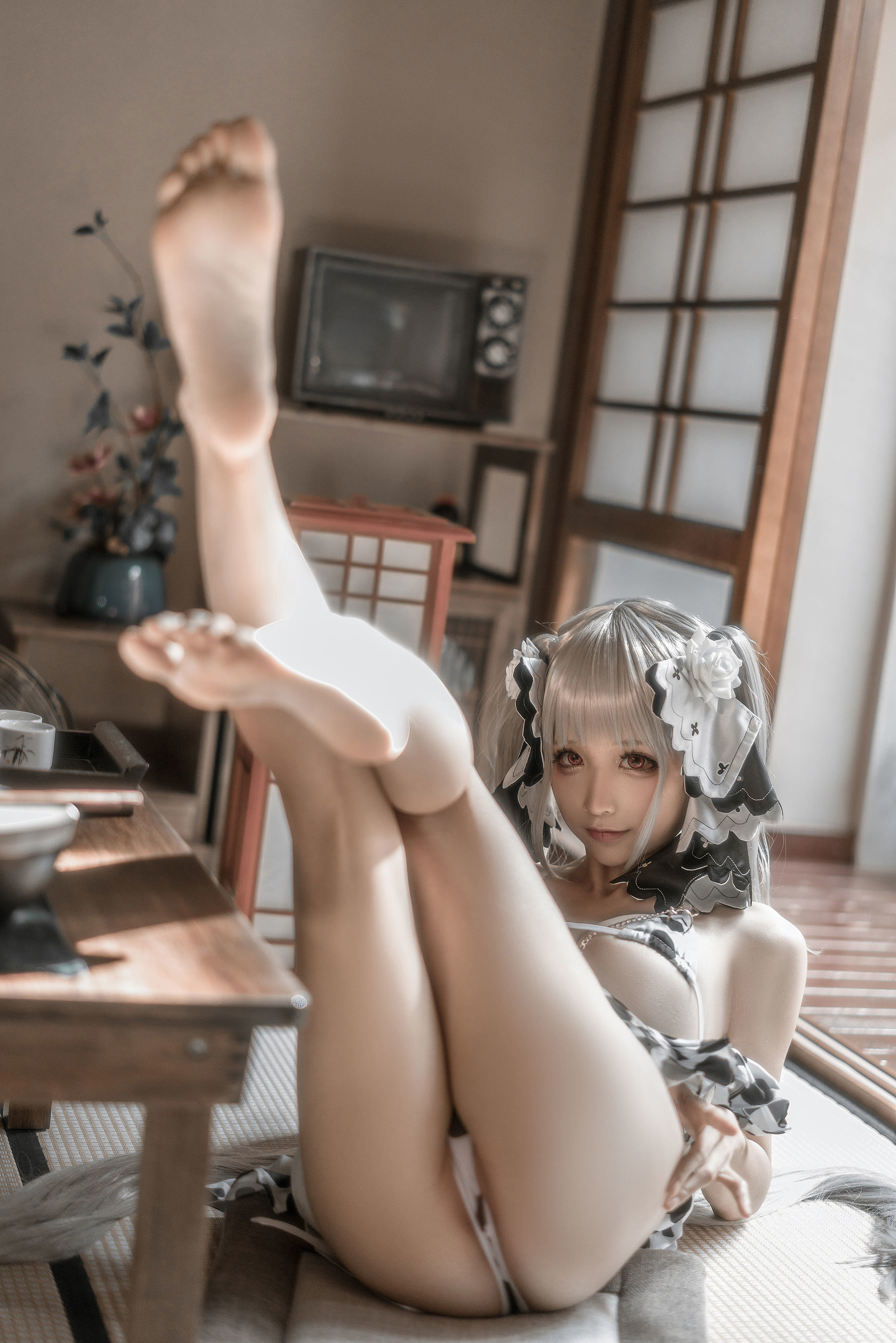 特典COS] アニメブロガー スンチュンモモ - 可愛いウェディングドレス ジェントルマン版