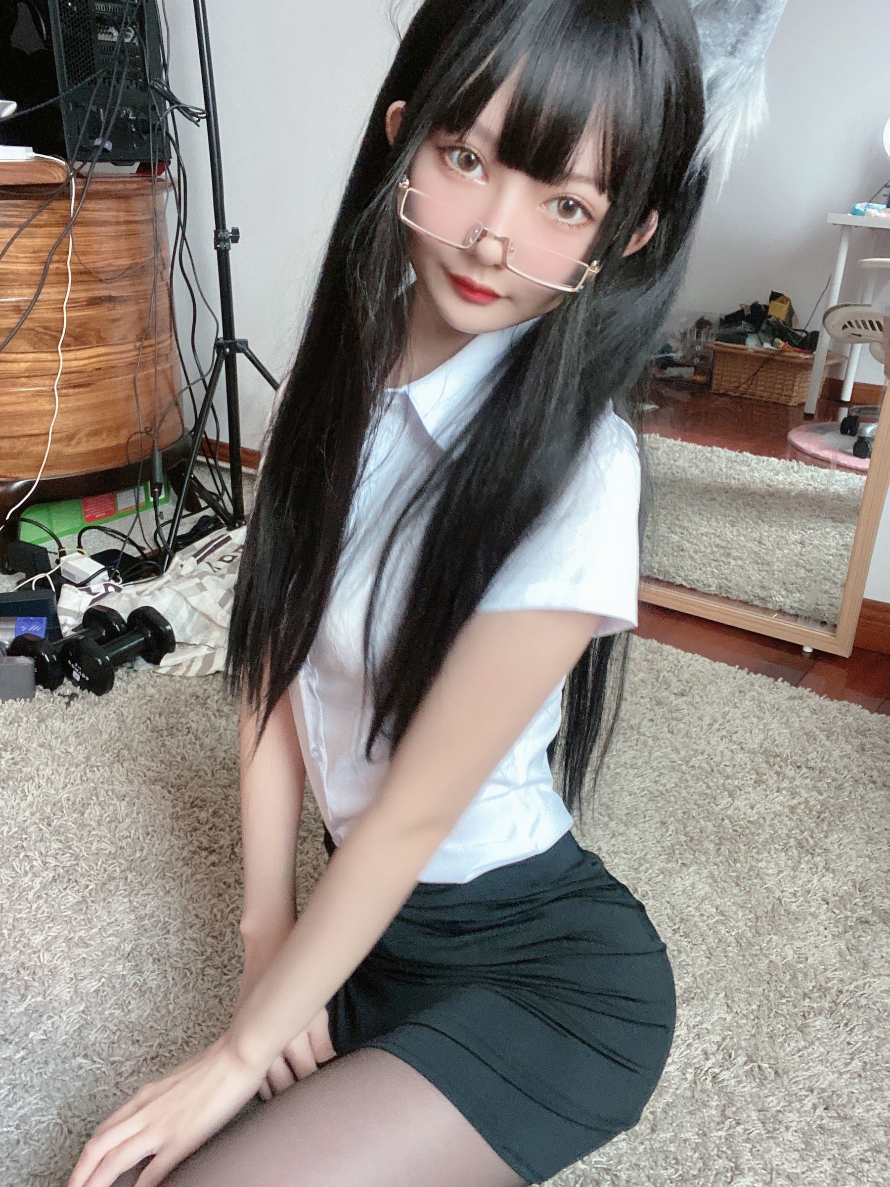 [福利COS] 51酱 - OL衬衣
