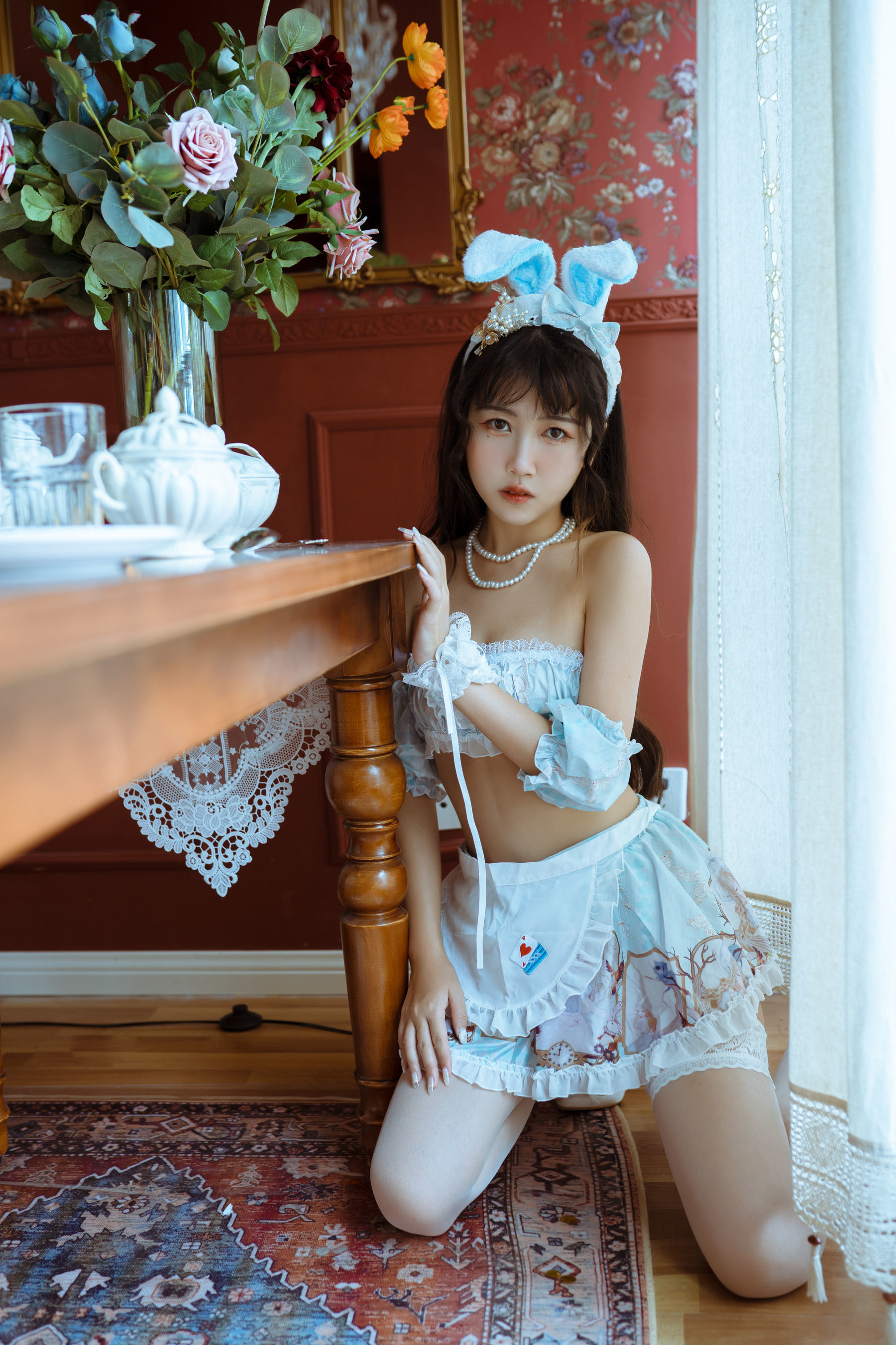[福利COS] 微博人气Coser不呆猫 - 兔子女友
