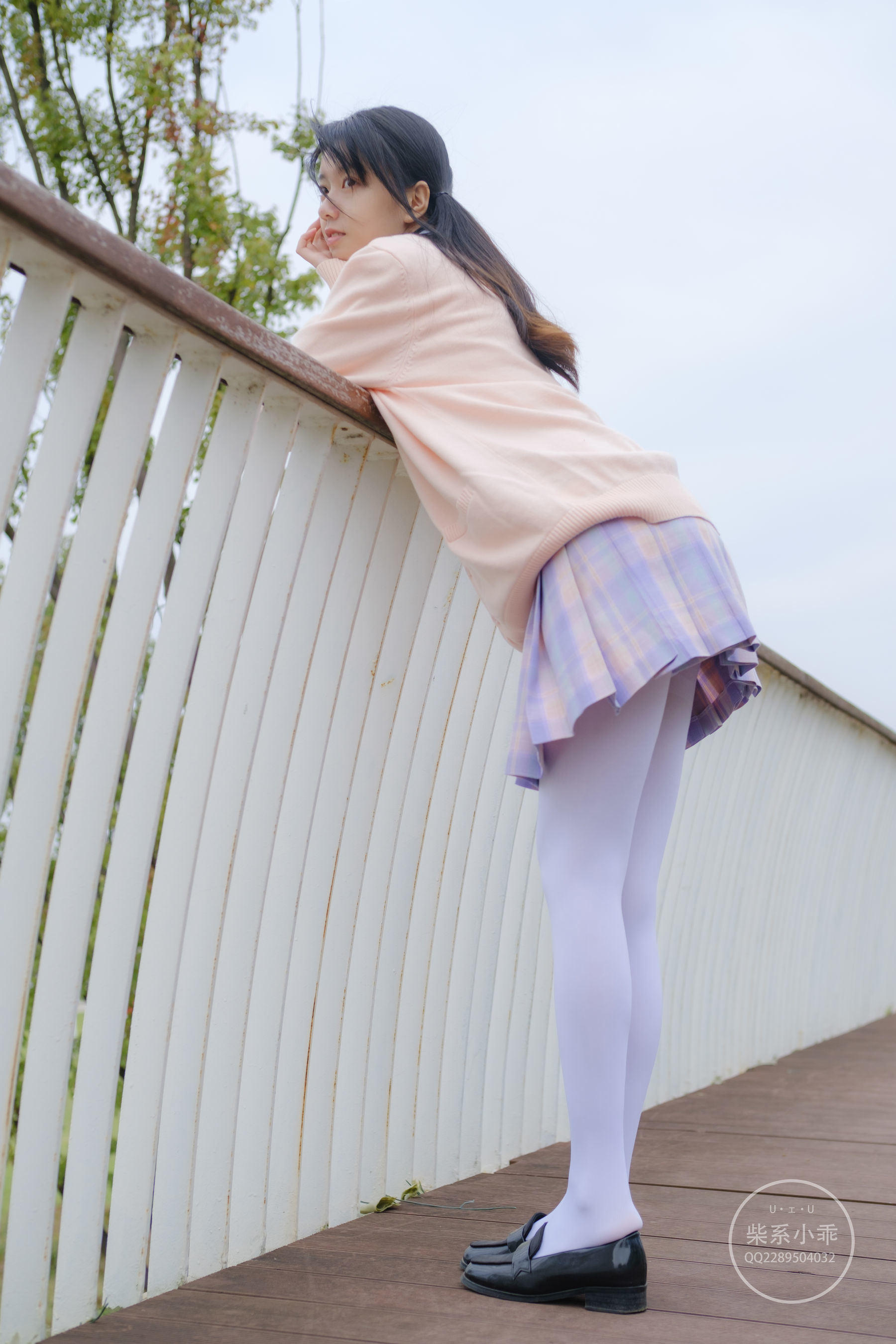 JK Cosplay：柴系小乖(稚乖画册) - 颓废