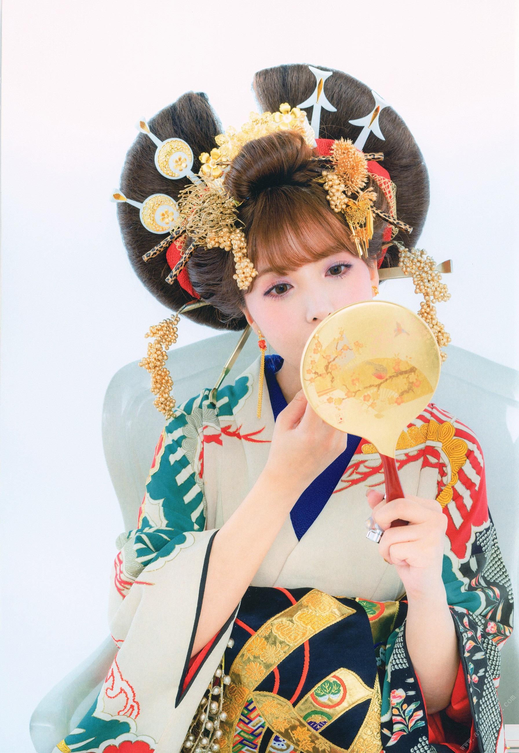 三上悠亜 - 花魁写真集『和美写美』125P
