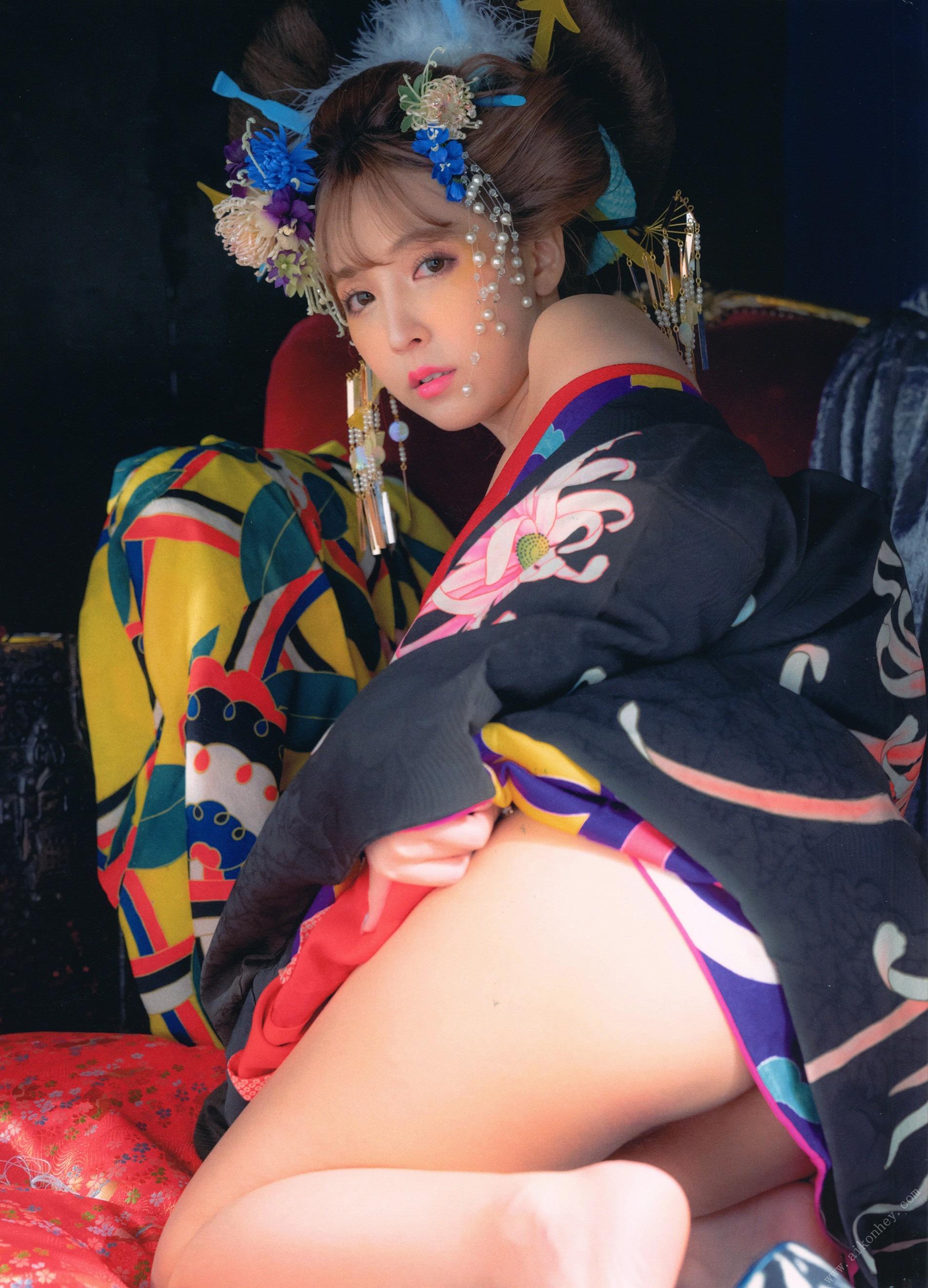 三上悠亜 - 花魁写真集『和美写美』125P