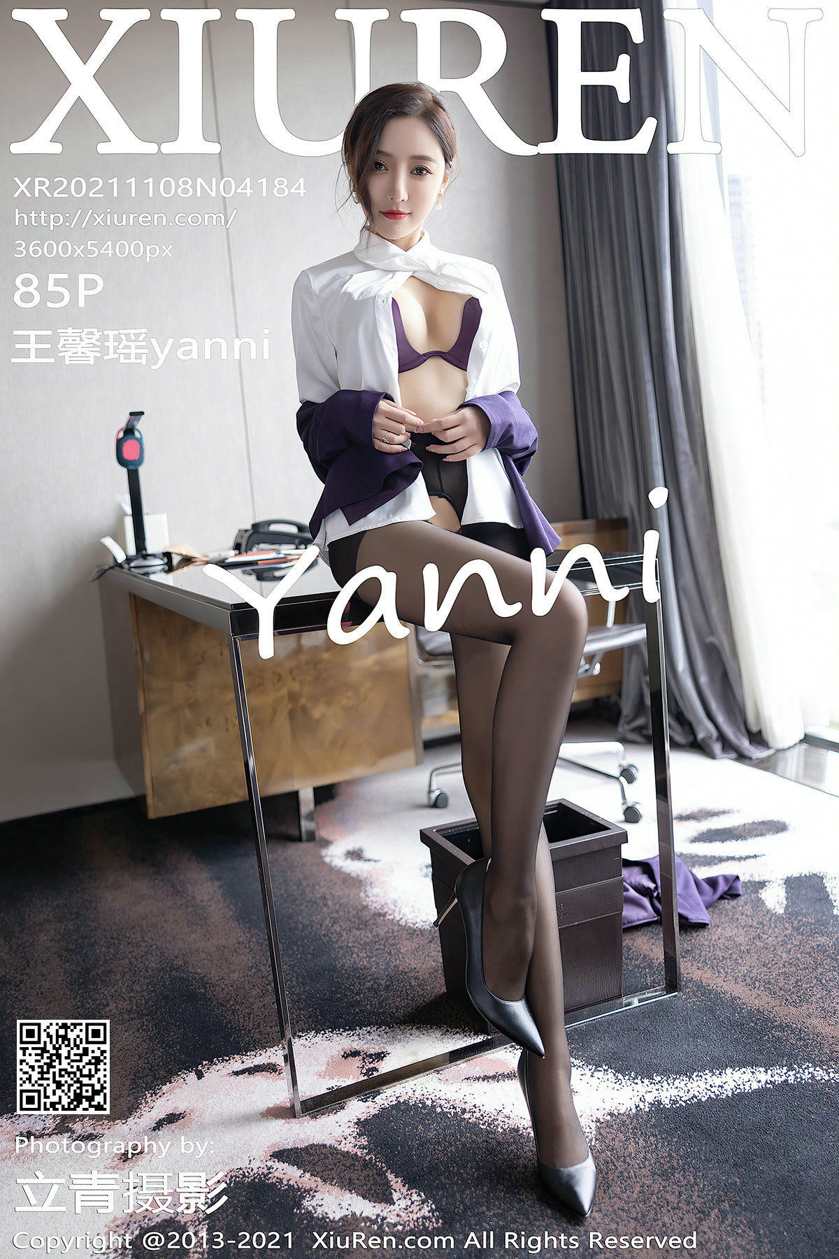 秀人 No.4184 王馨瑶Yanni OL黑丝美腿写真
