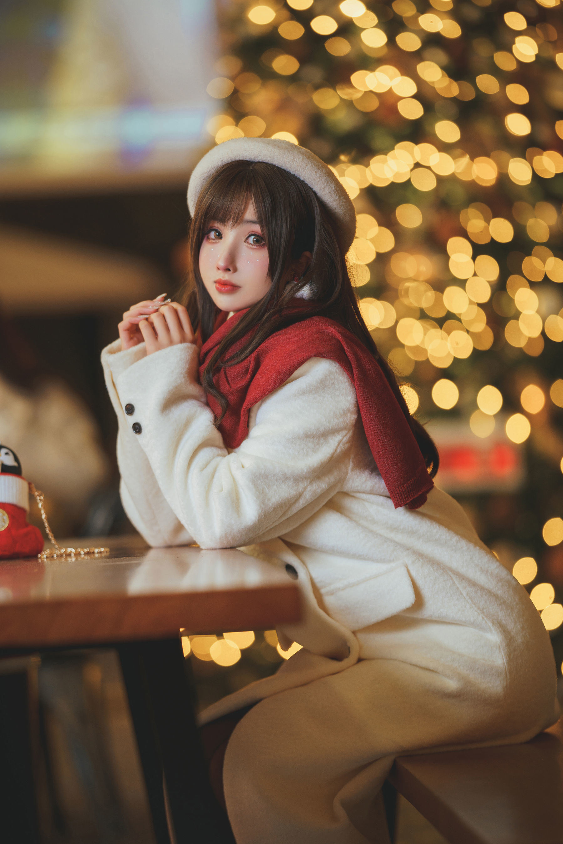 Rioko凉凉子《圣诞麋鹿套装》Cosplay写真