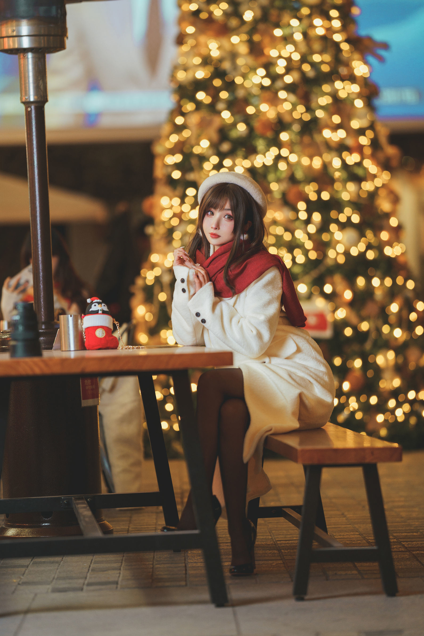 Rioko凉凉子《圣诞麋鹿套装》Cosplay写真