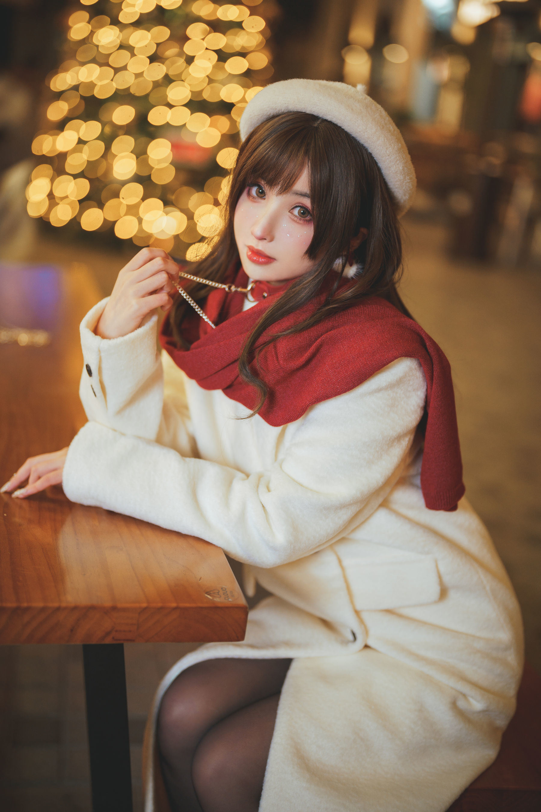 Rioko凉凉子《圣诞麋鹿套装》Cosplay写真