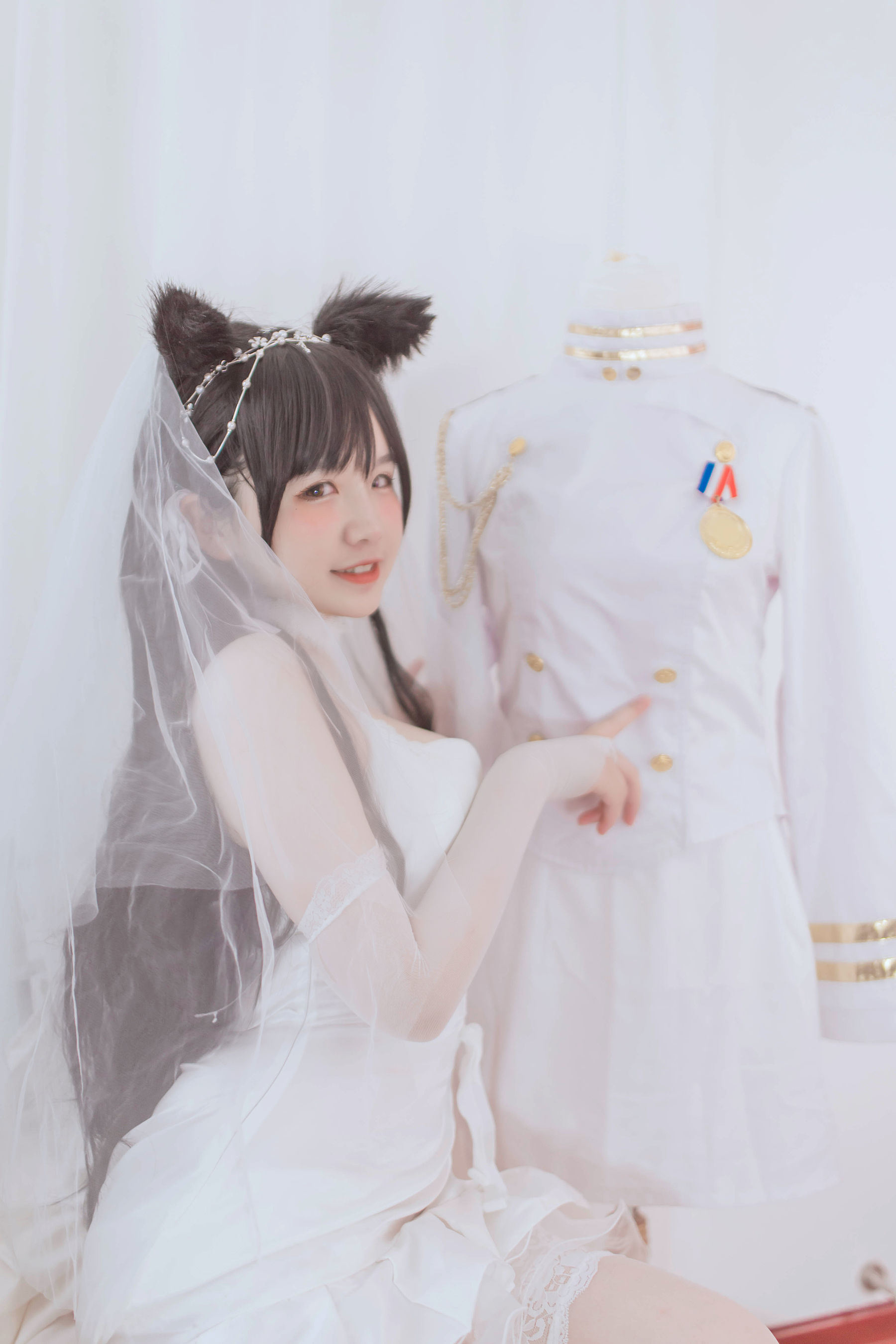 網紅COS] 阿半今天很開心 - 愛宕婚紗
