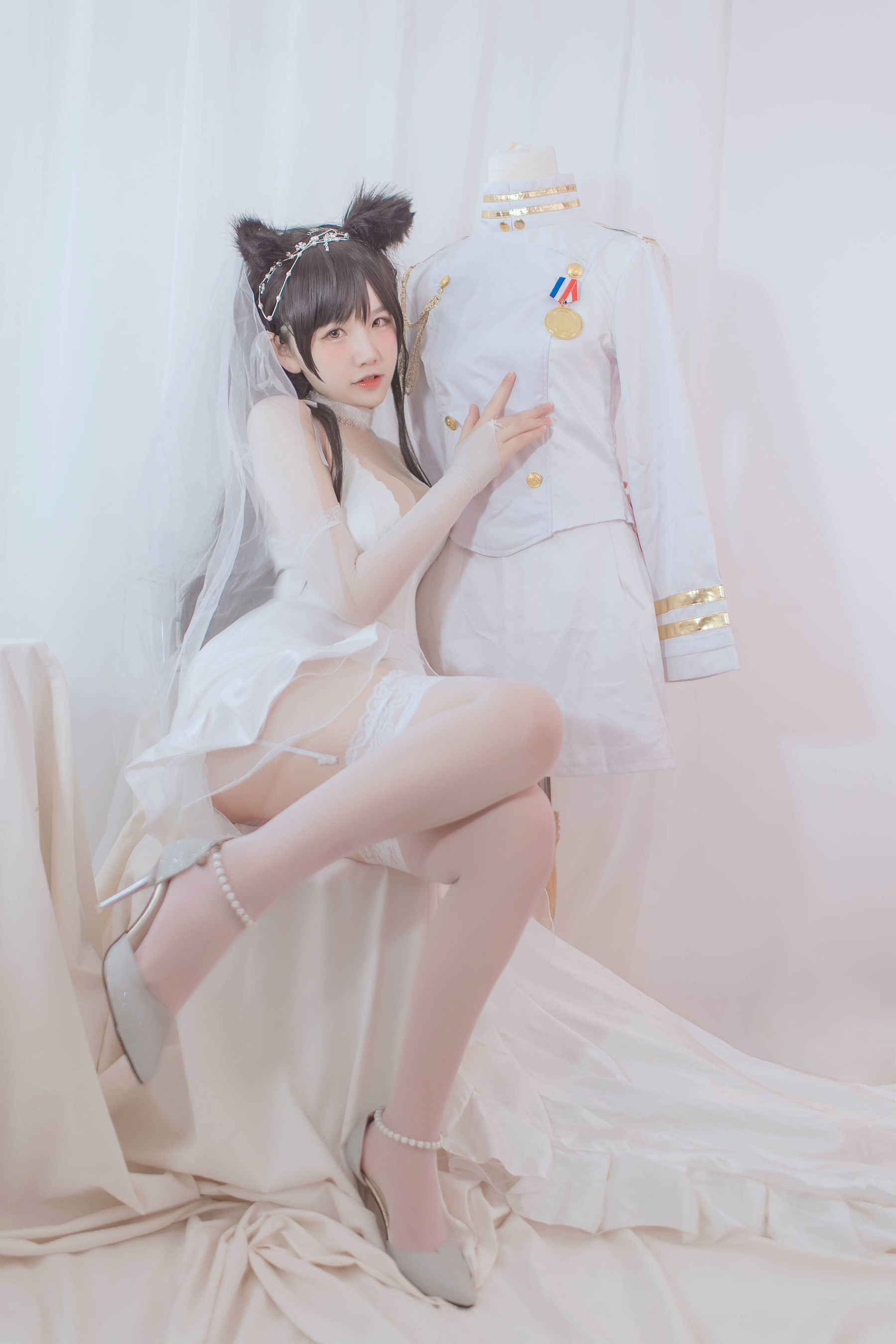 網紅COS] 阿半今天很開心 - 愛宕婚紗