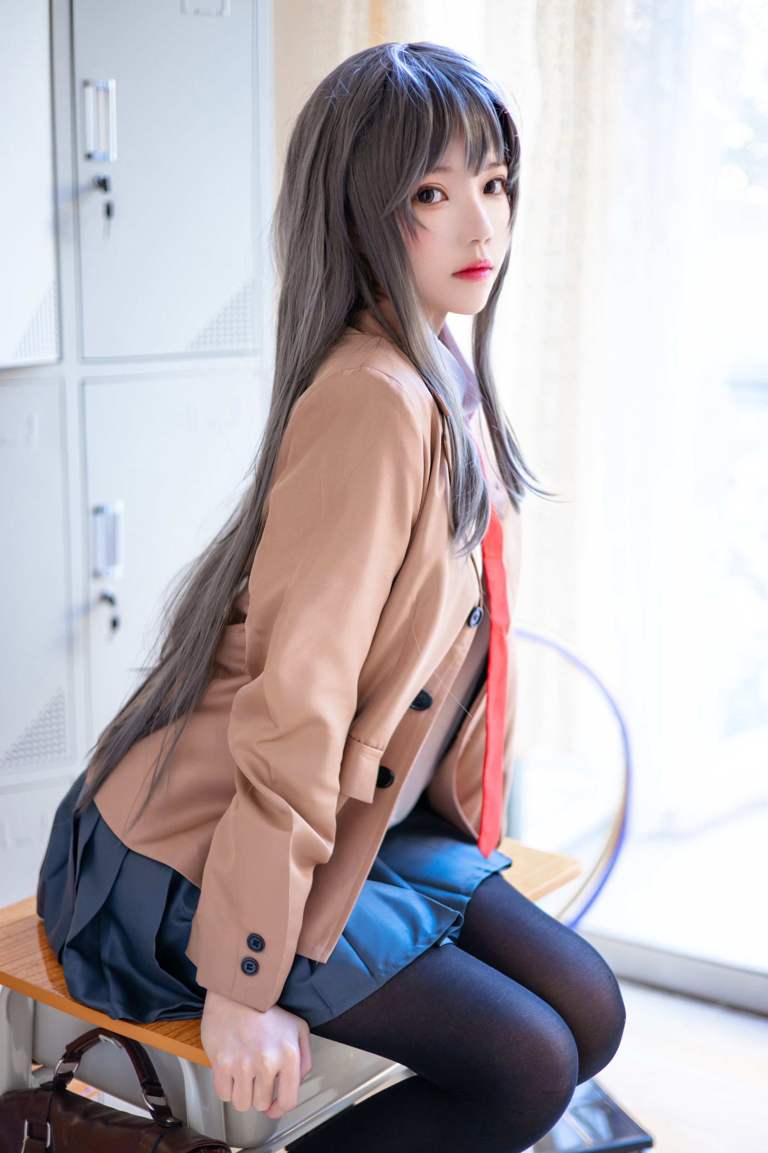Hootle桜桃喵 - 麻衣学姐制服