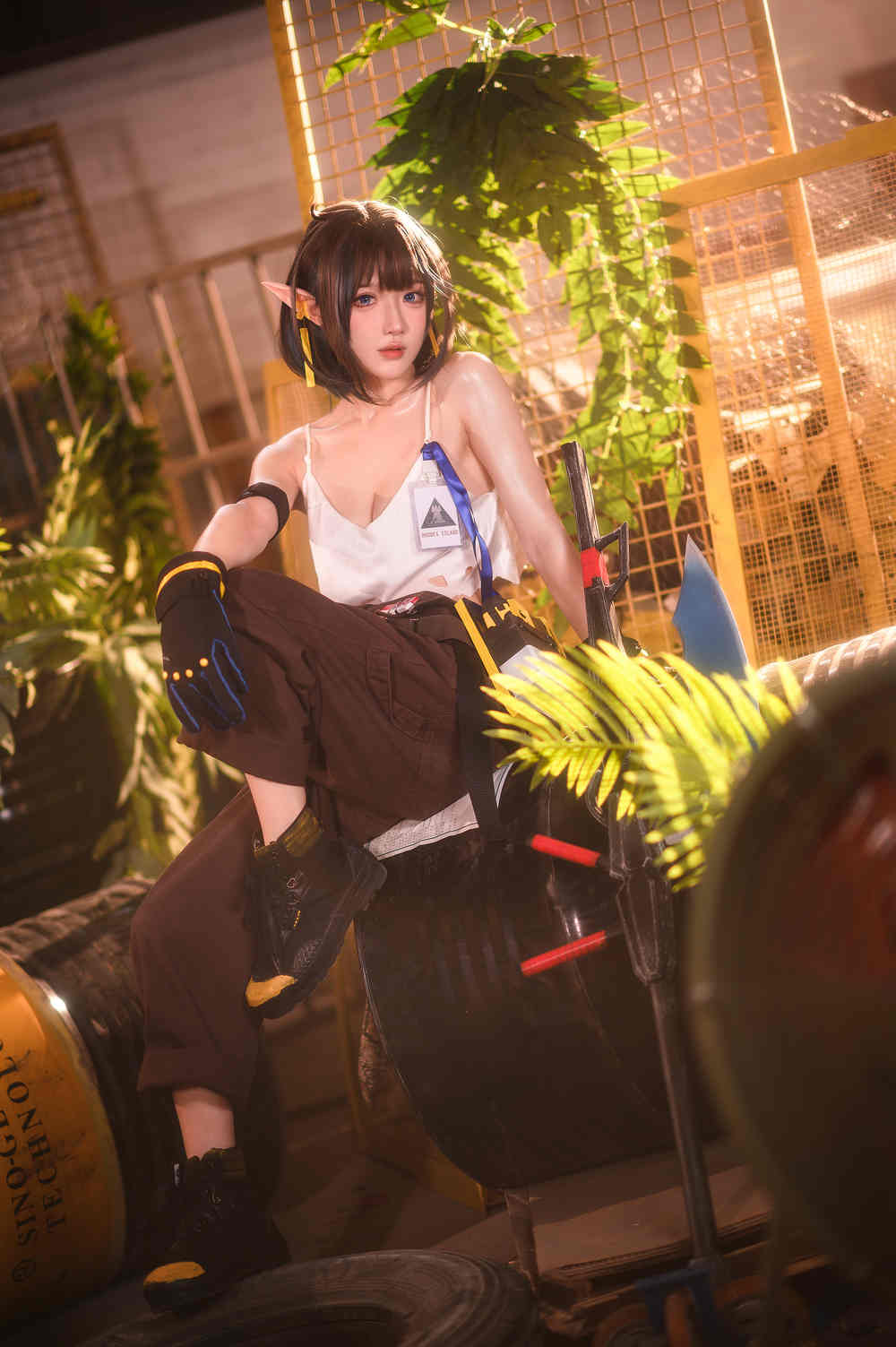阿包也是兔娘 06月舰长 明日方舟 森蚺