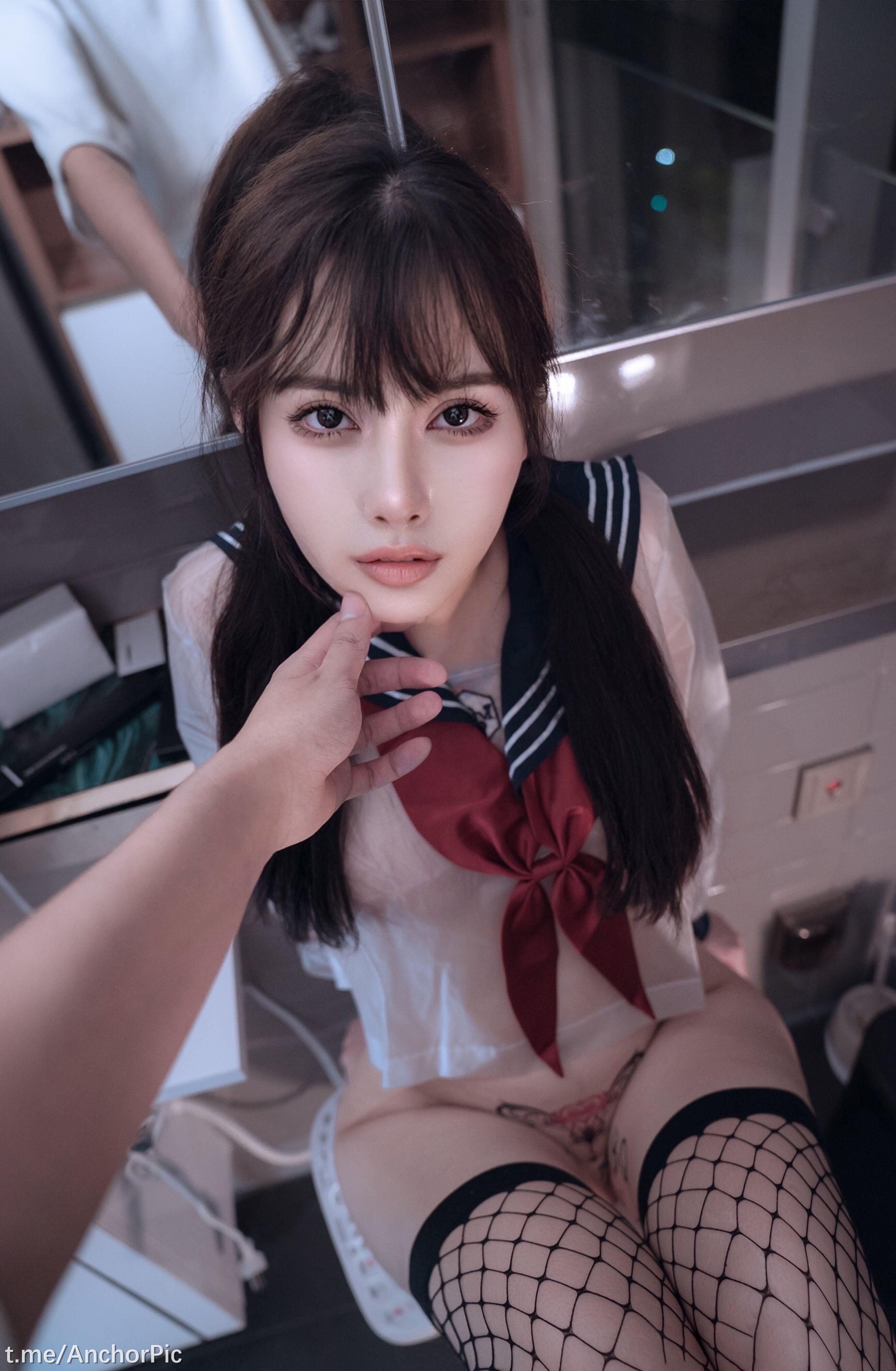 恋恋艾妮 - 汉服&JK 58P