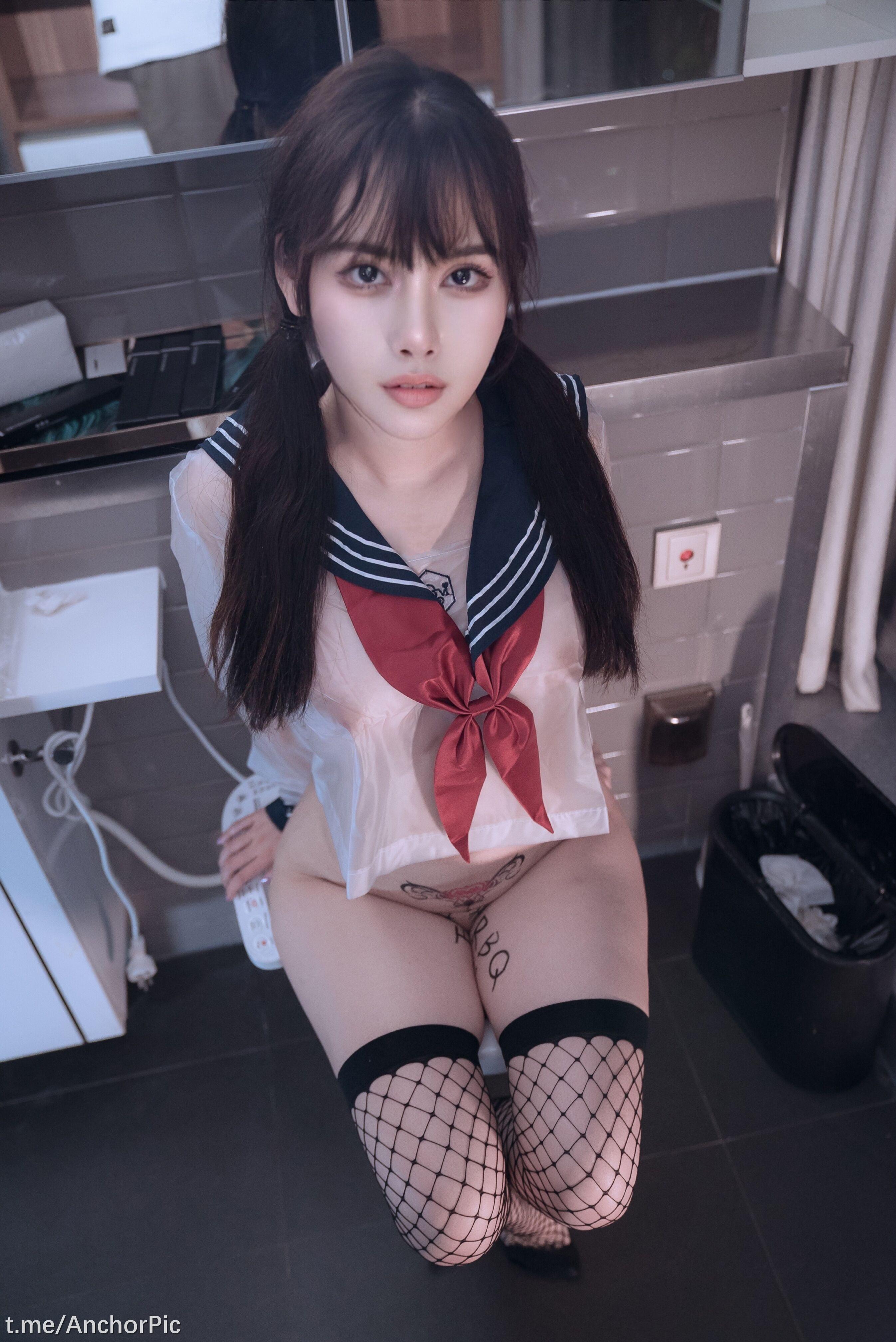 恋恋艾妮 - 汉服&JK 58P
