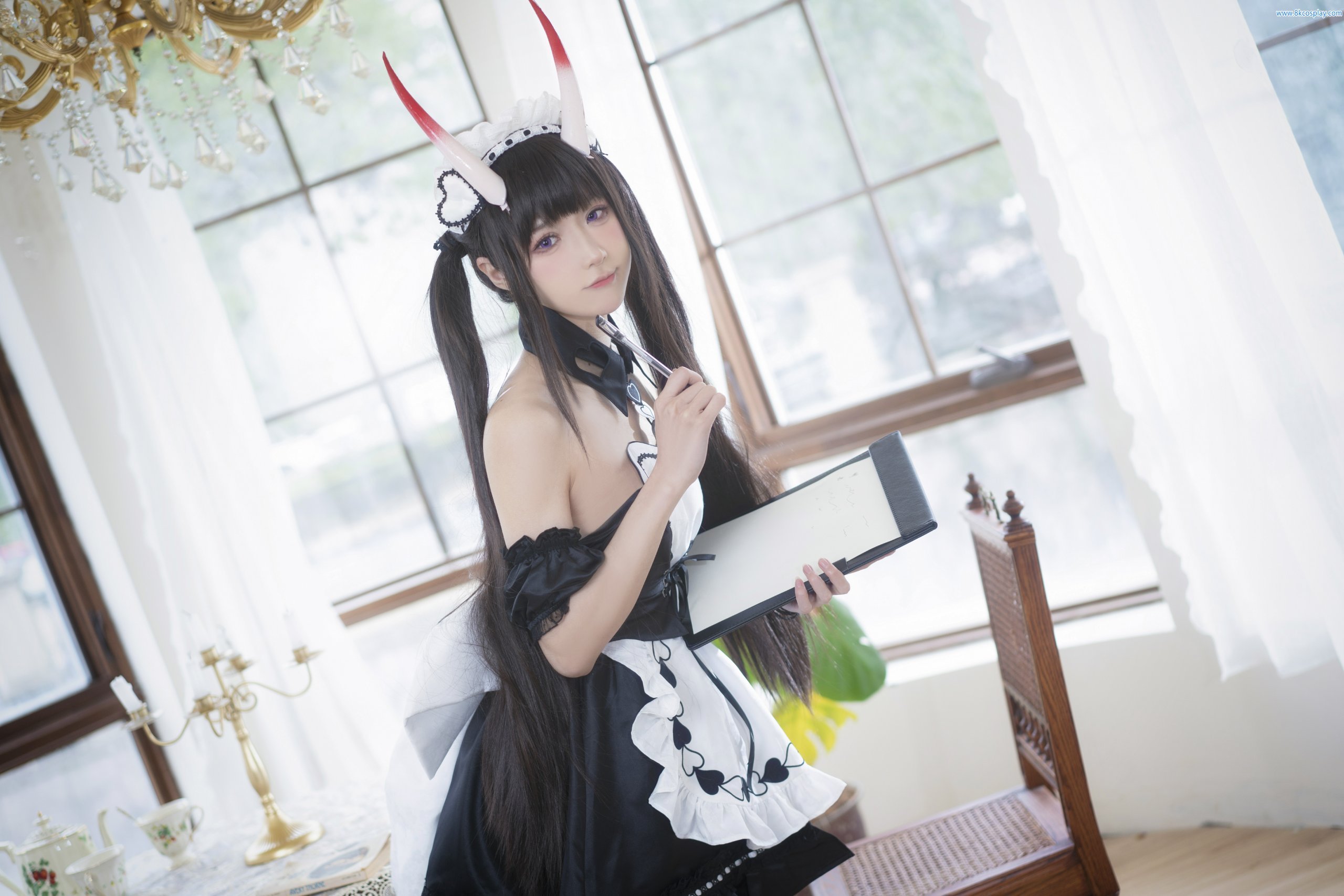 [阿包也是兔娘] 能代女仆 Azur Lane Noshiro Maid