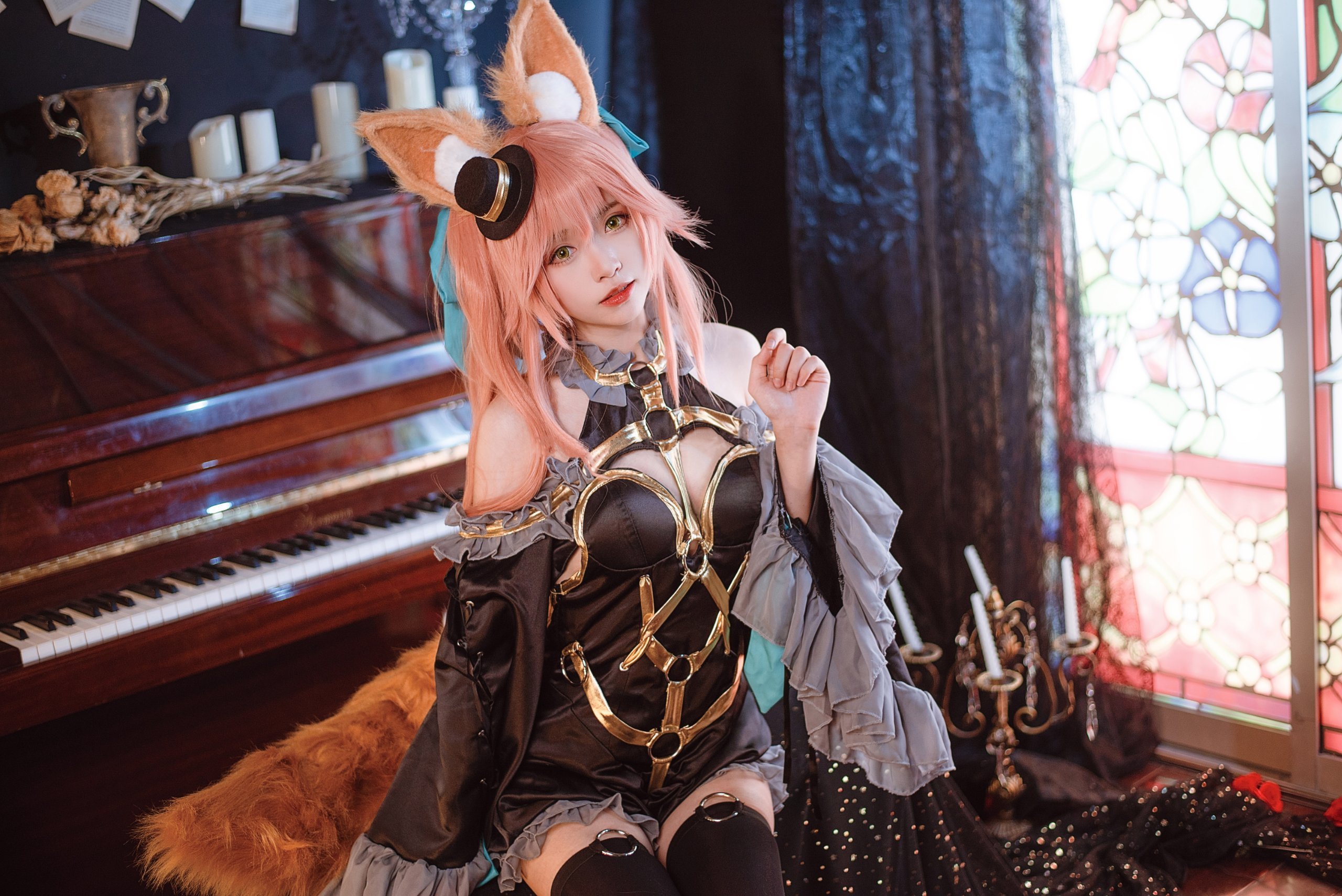 大大卷卷小卷-玉藻前 漆黑の魔术服