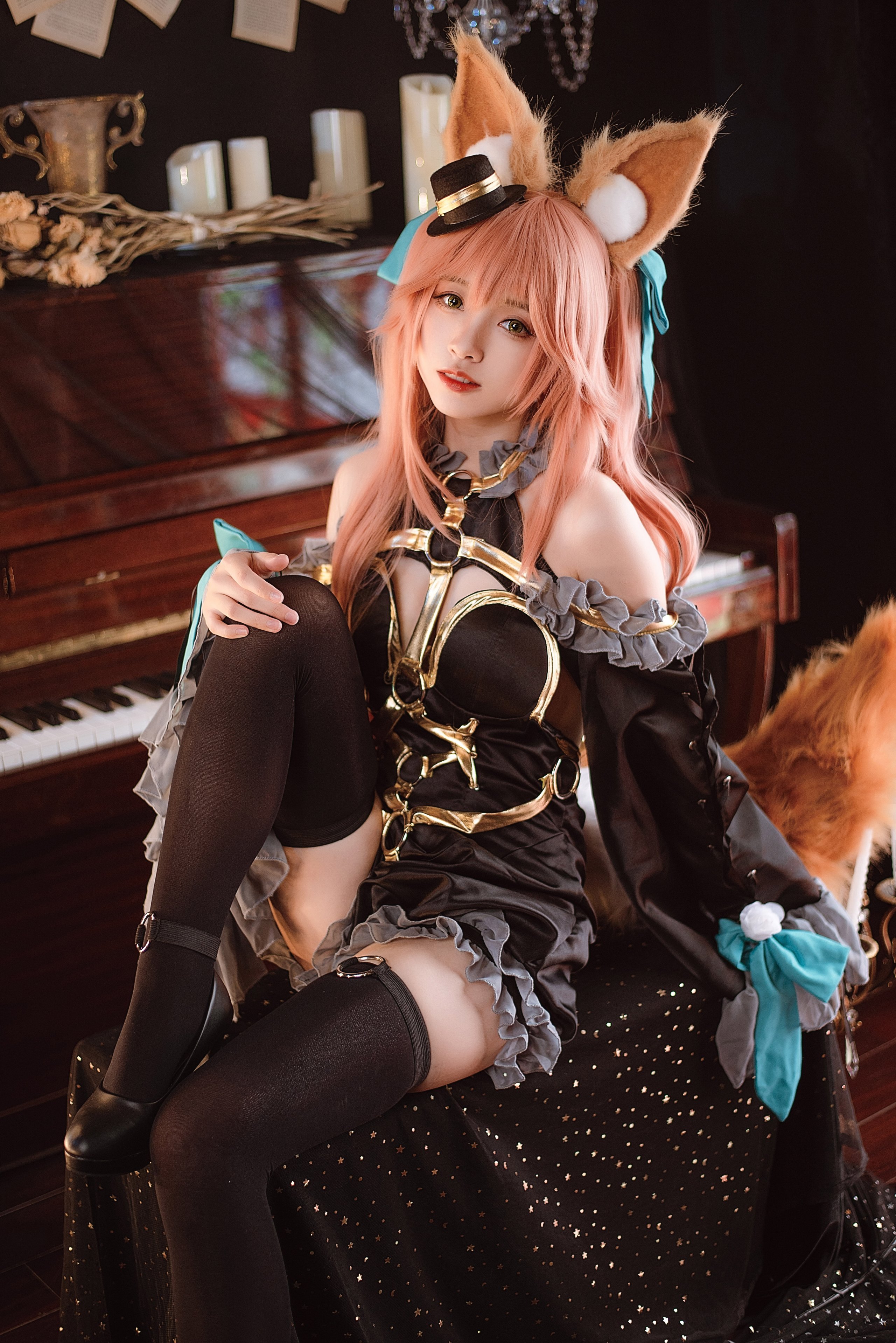 大大卷卷小卷-玉藻前 漆黑の魔术服